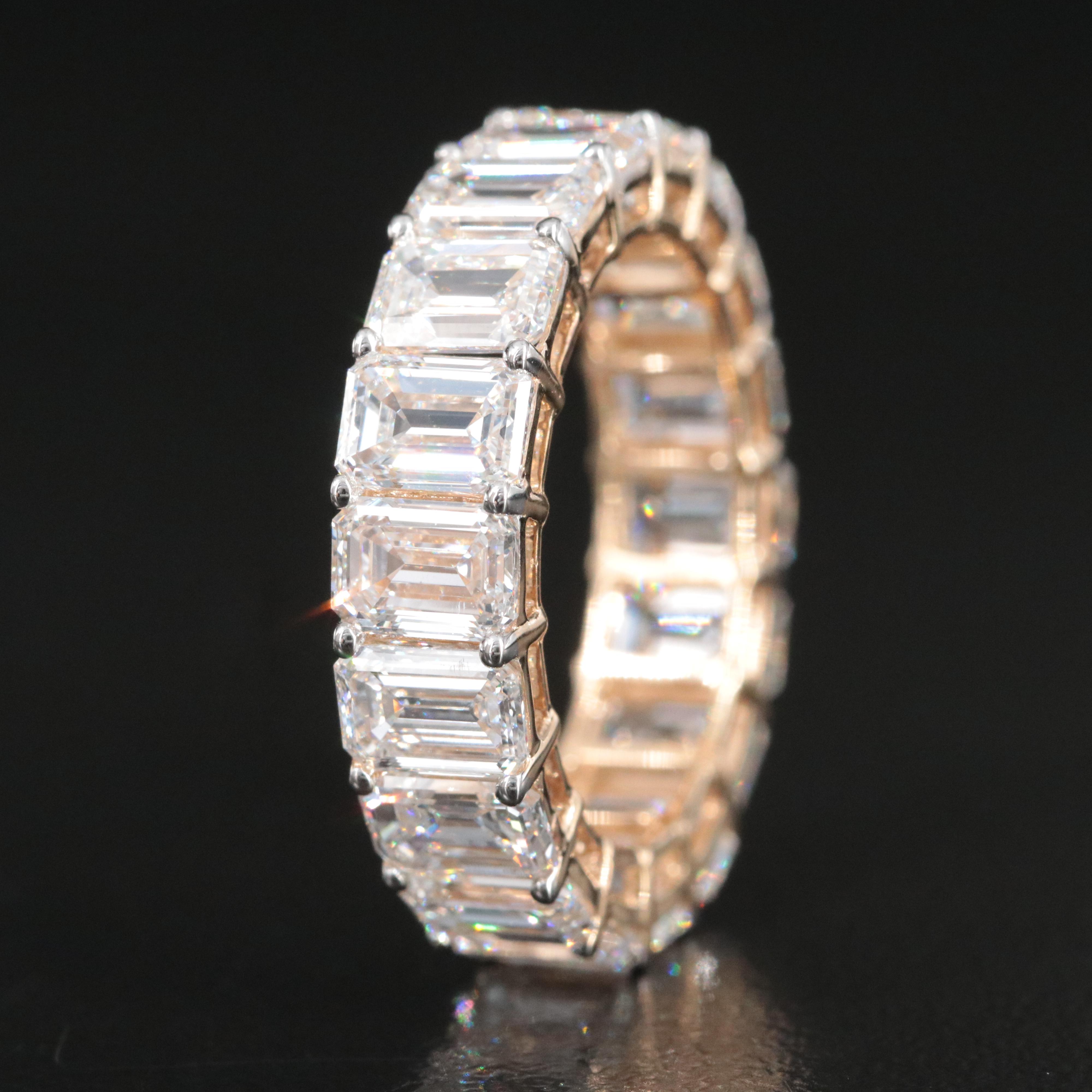 14K 8.33 CTW Lab Grown Diamond Eternity Band