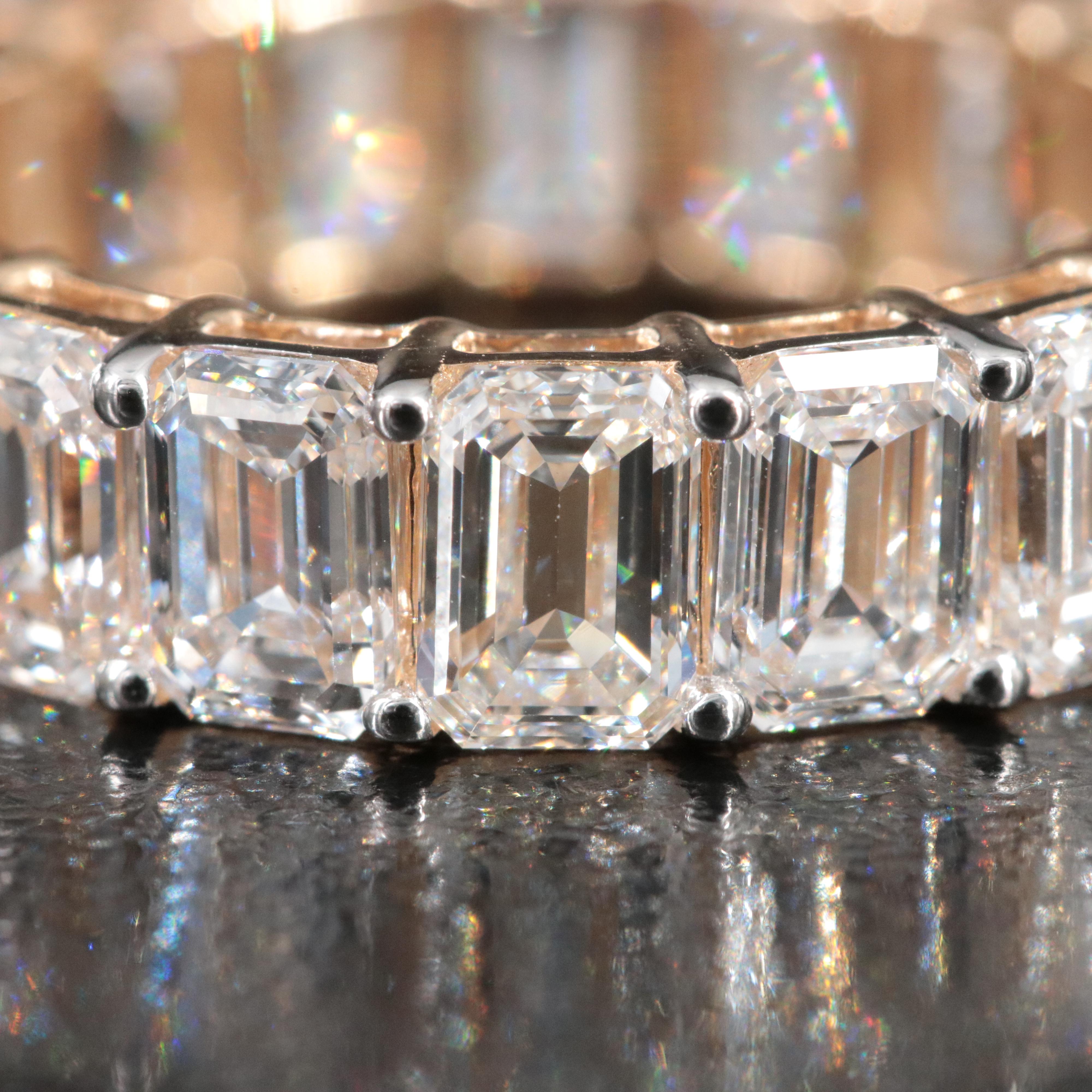 14K 8.33 CTW Lab Grown Diamond Eternity Band