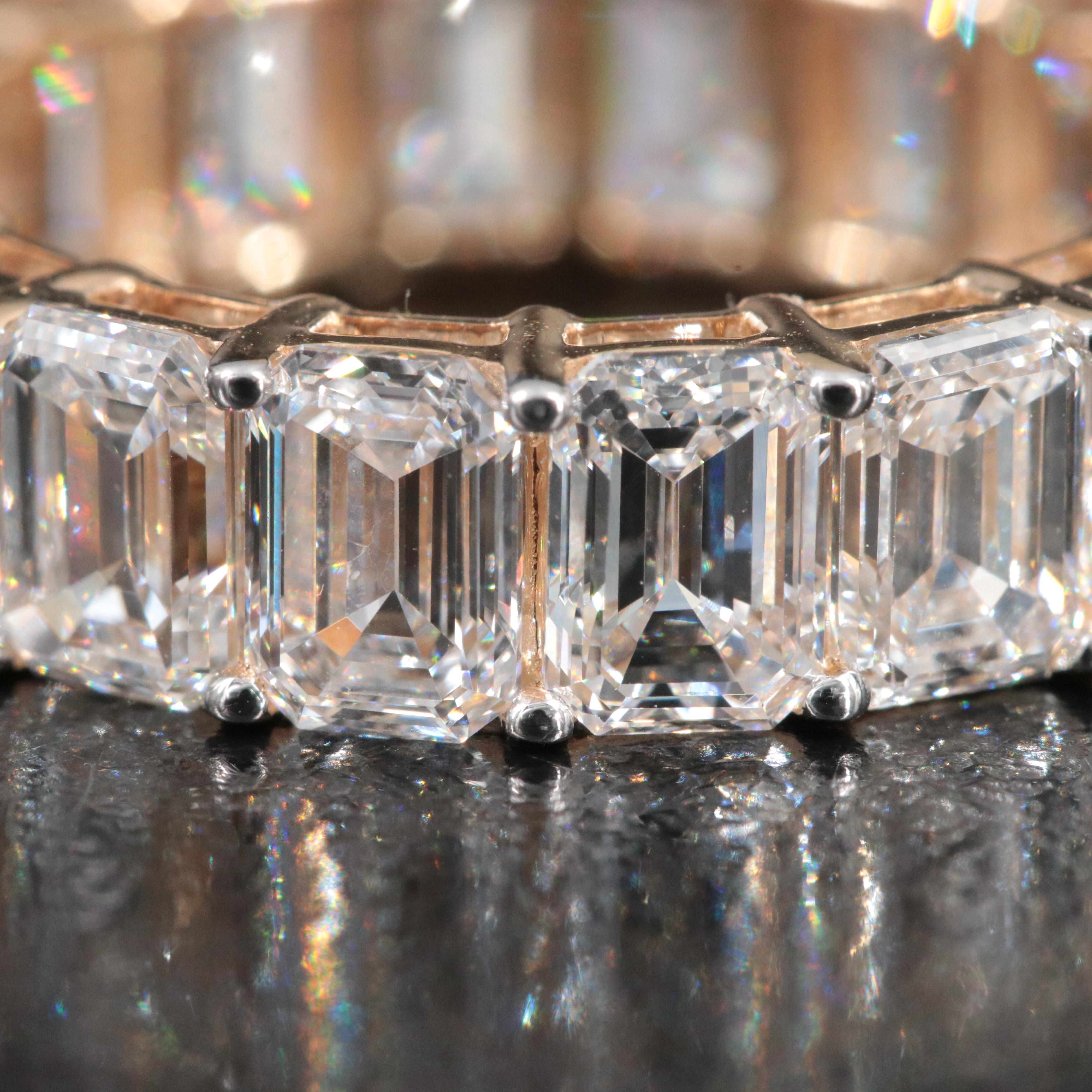 14K 8.33 CTW Lab Grown Diamond Eternity Band