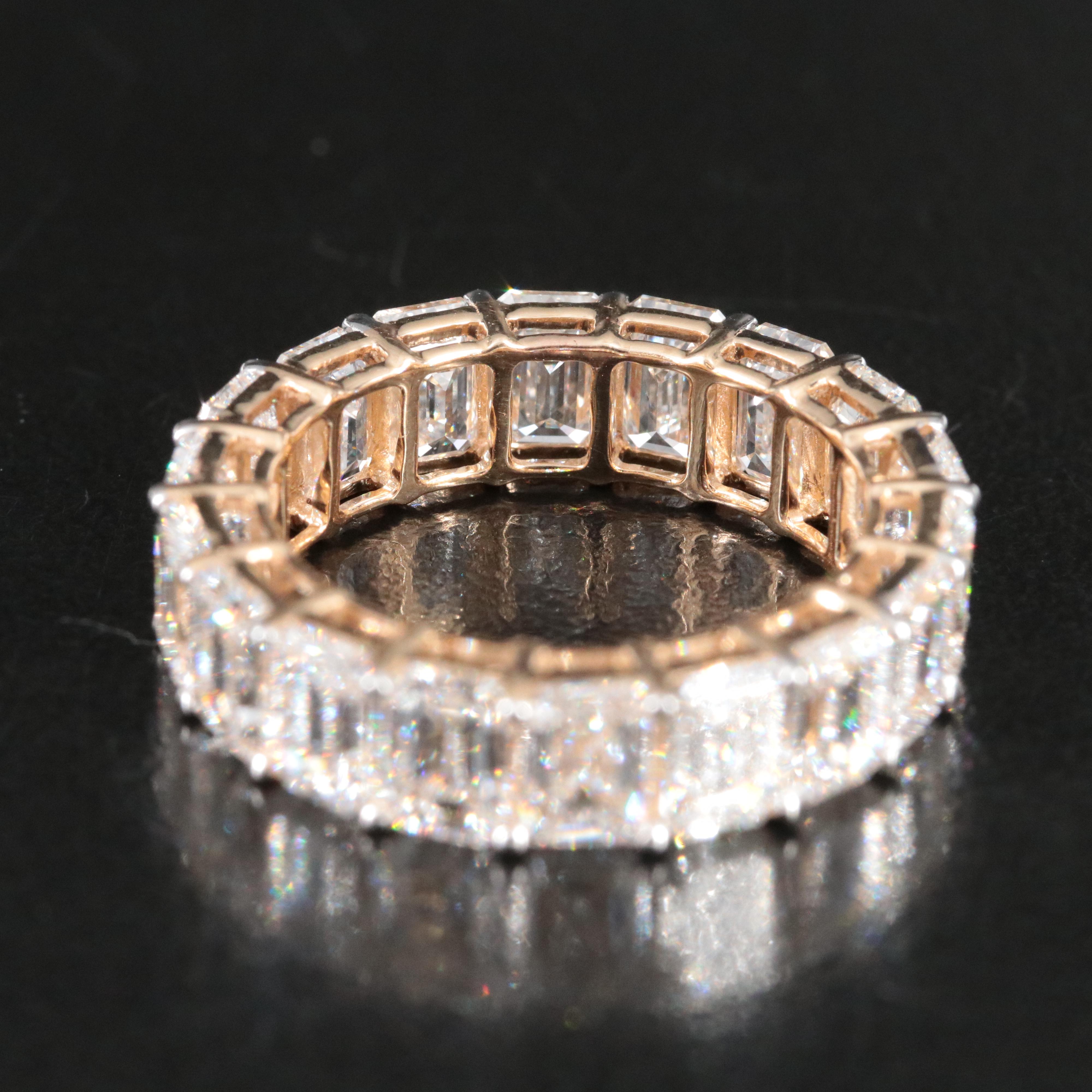 14K 8.33 CTW Lab Grown Diamond Eternity Band