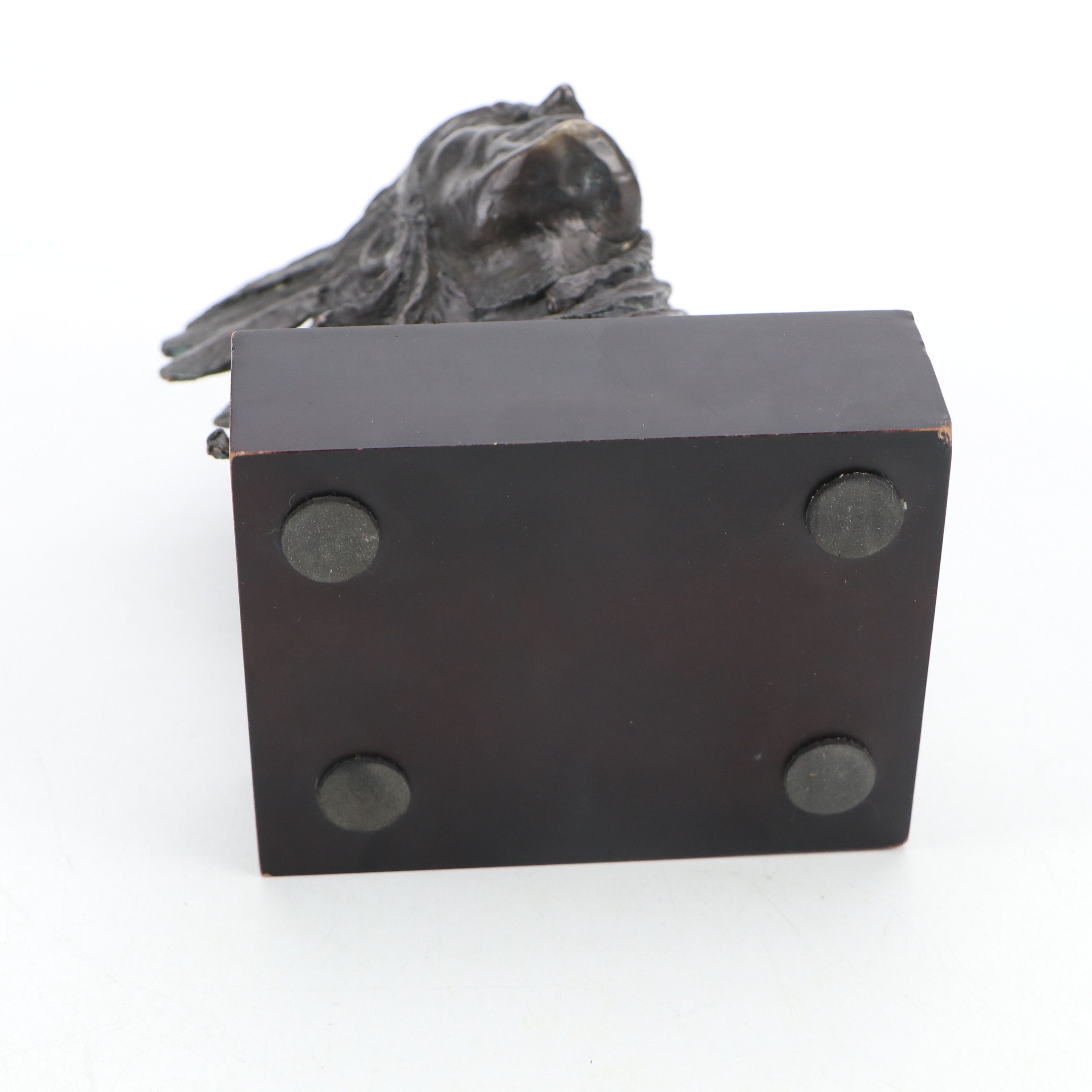 Lost-Wax Bronze Native American Chief Bust After Russel