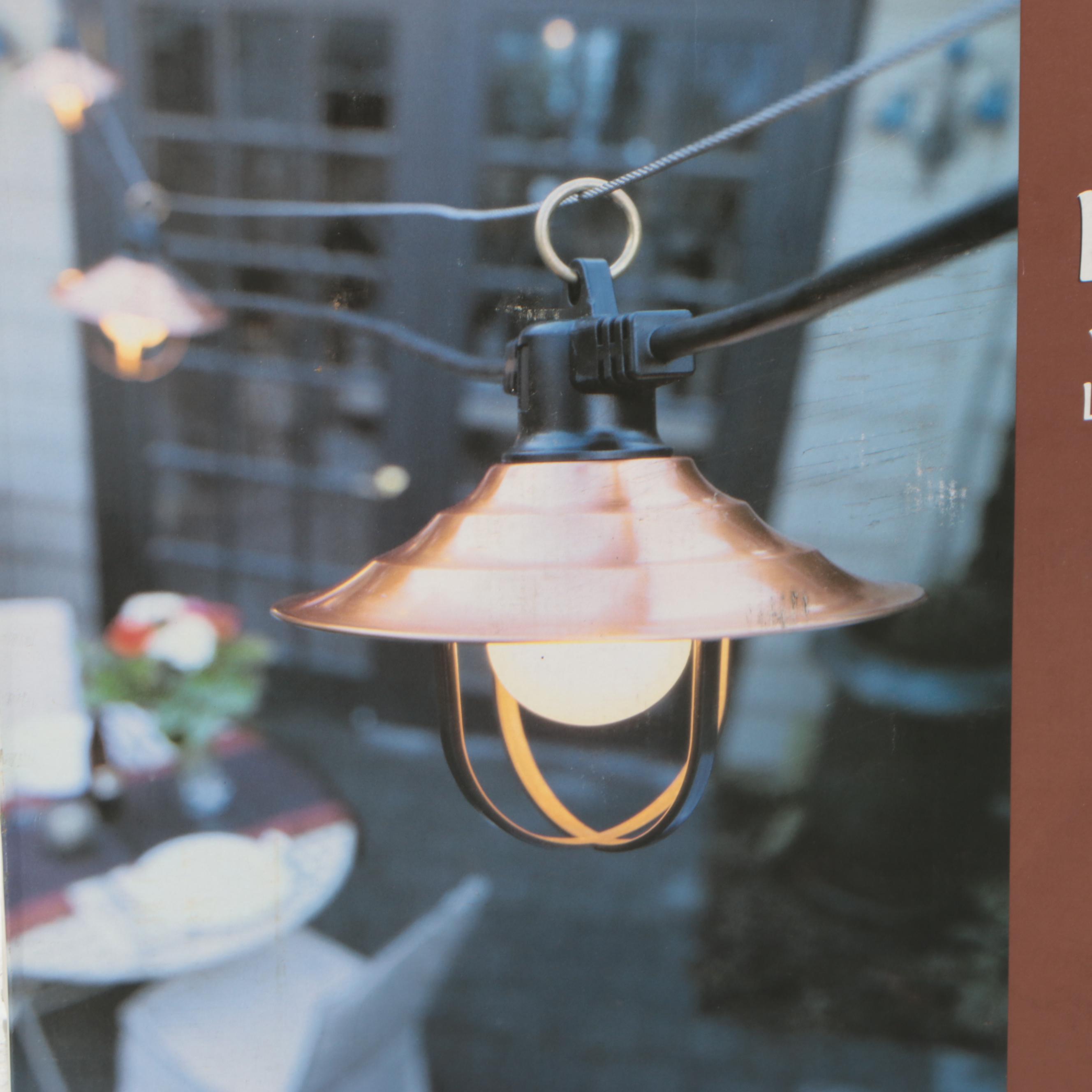 Copper Shaded 42' Courtyard String Lights