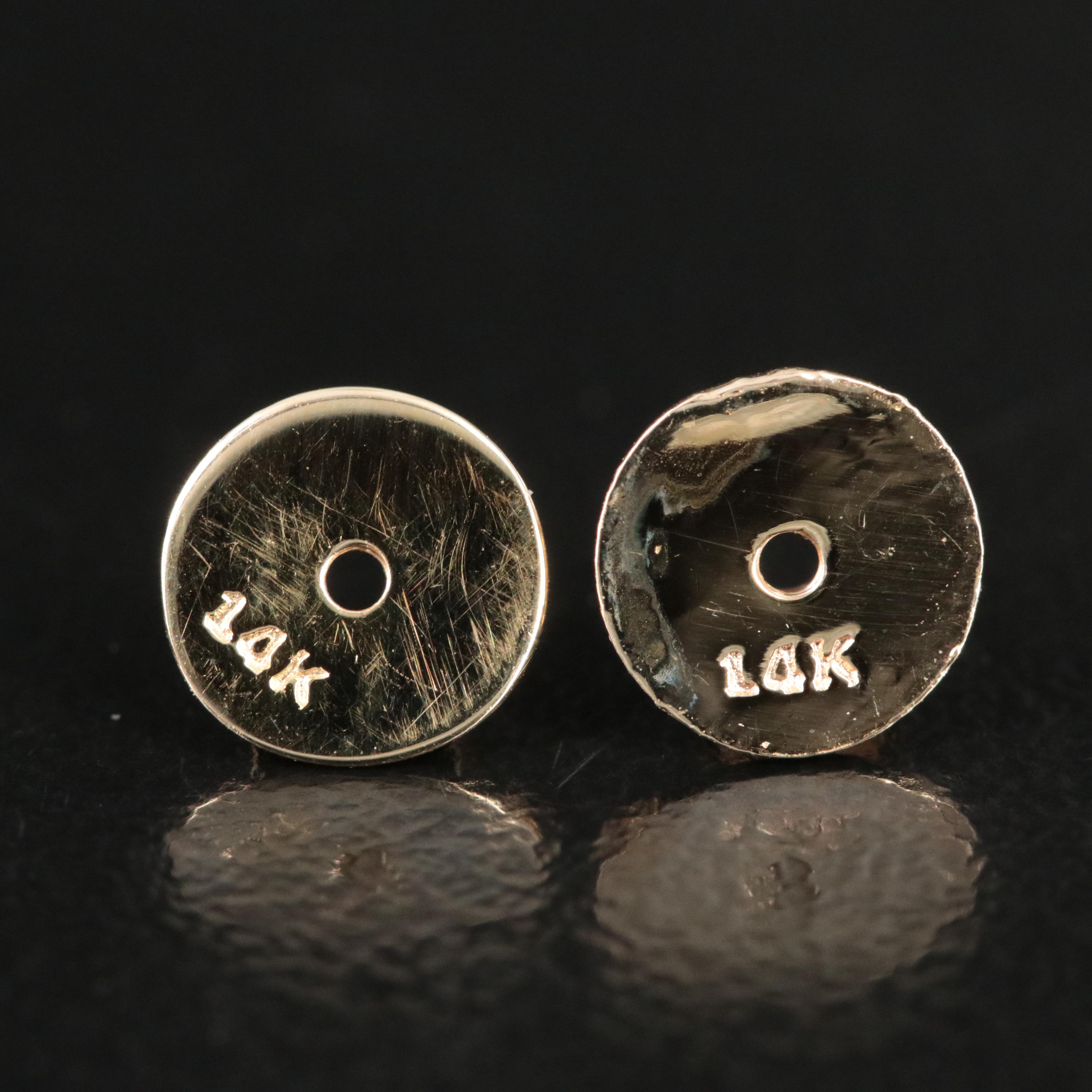 14K 5.13 CTW Lab Grown Diamond Earrings