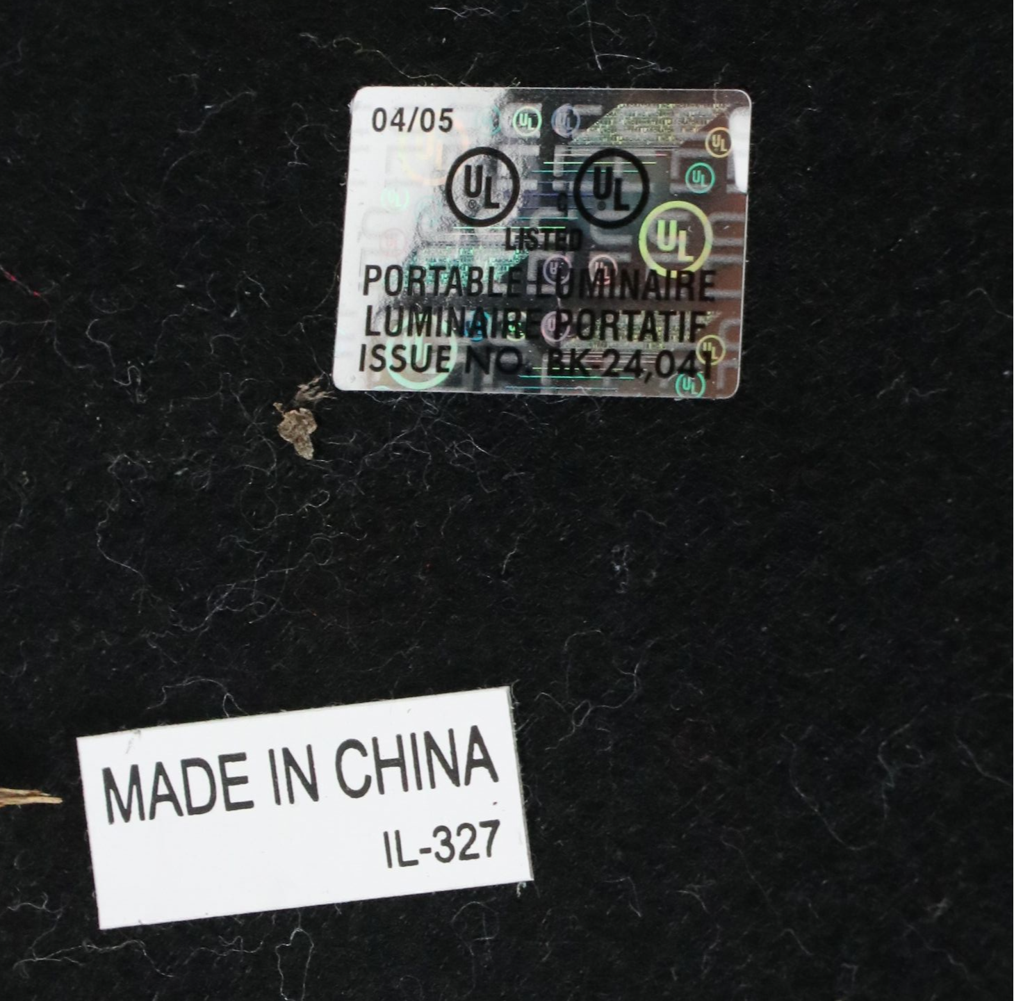 Lenox Lighting Quoizel Ceramic and Brass Table Lamp