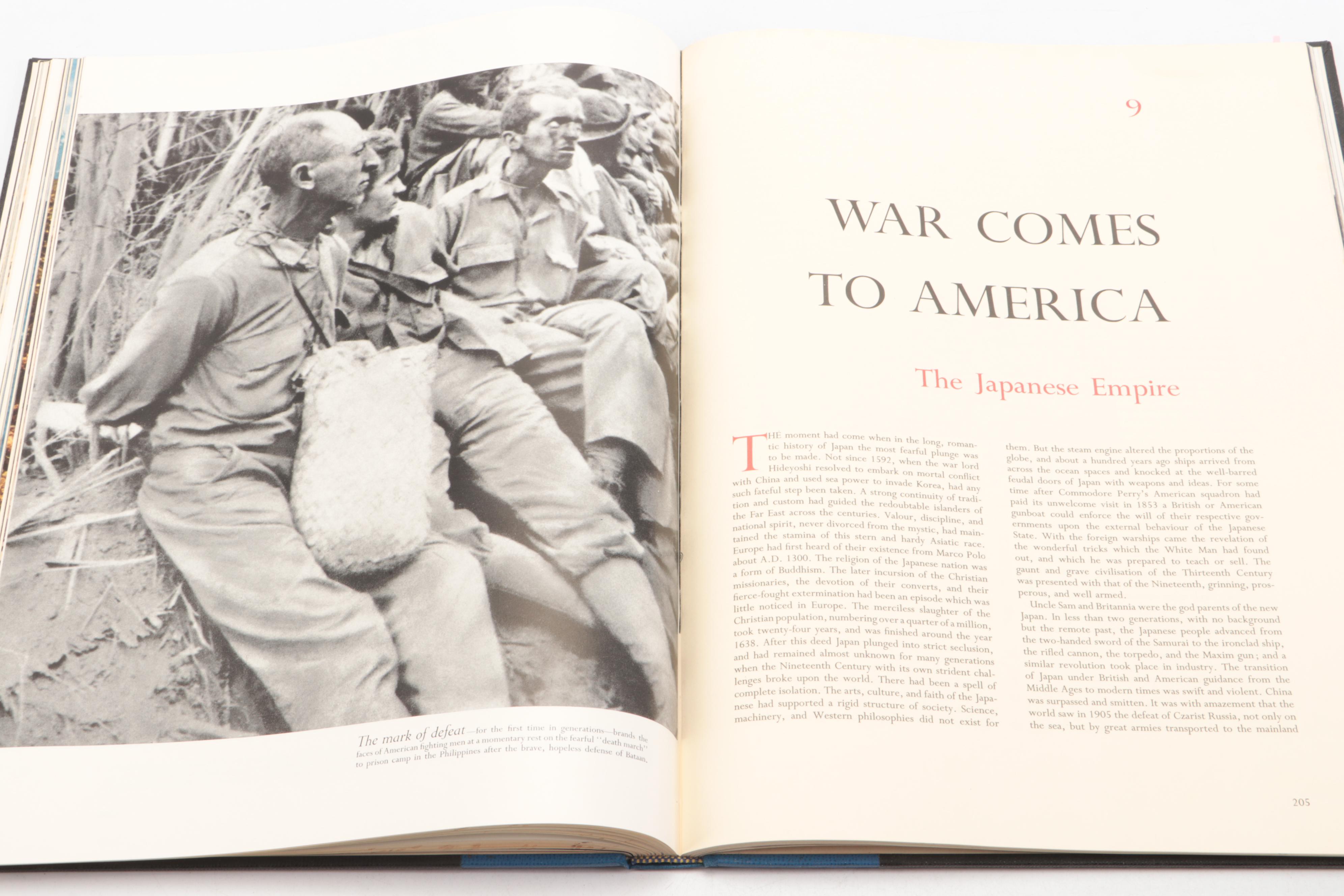 "The Second World War" Box Set by Winston S. Churchill with Vinyl Record, 1959