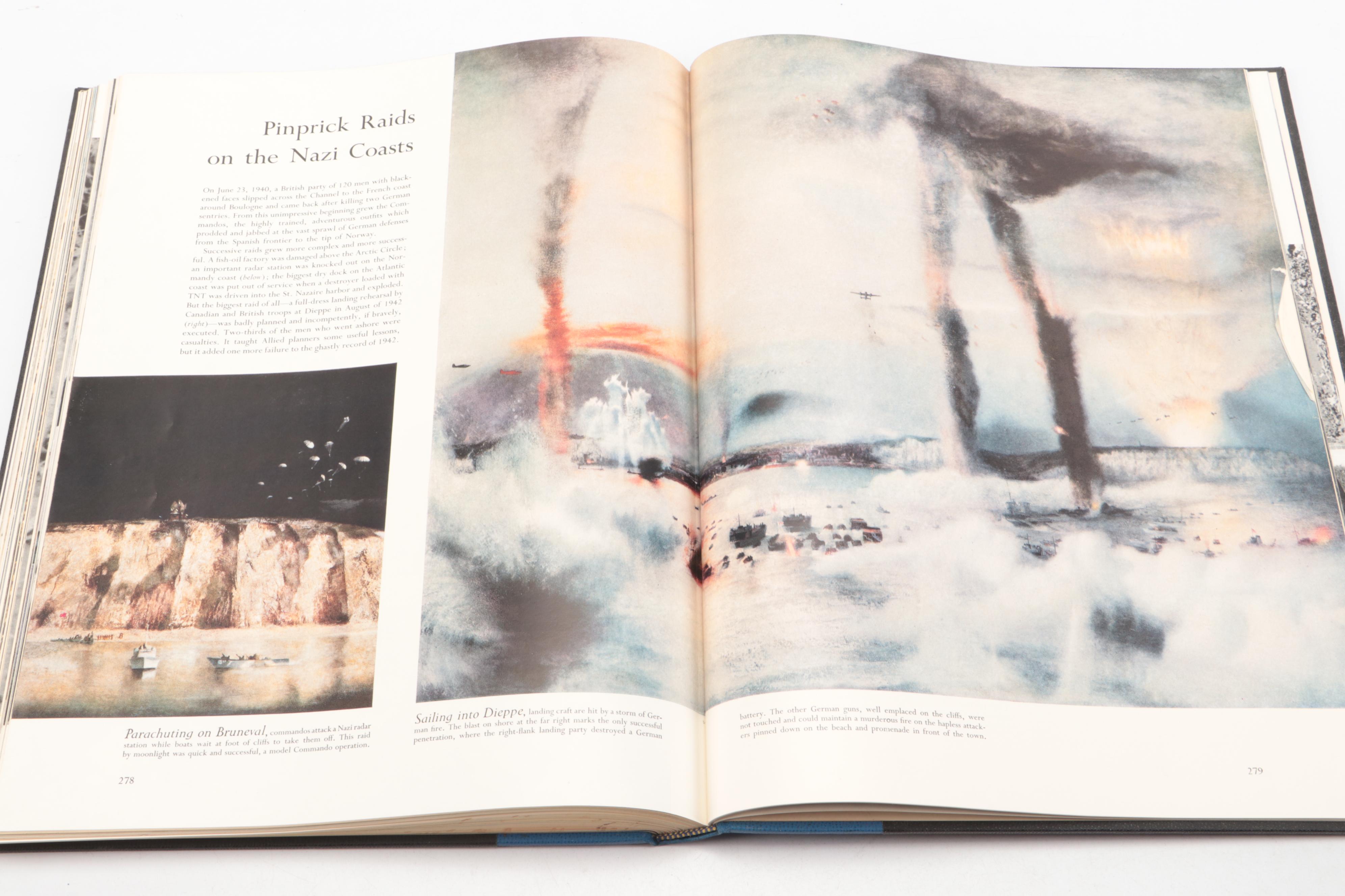 "The Second World War" Box Set by Winston S. Churchill with Vinyl Record, 1959