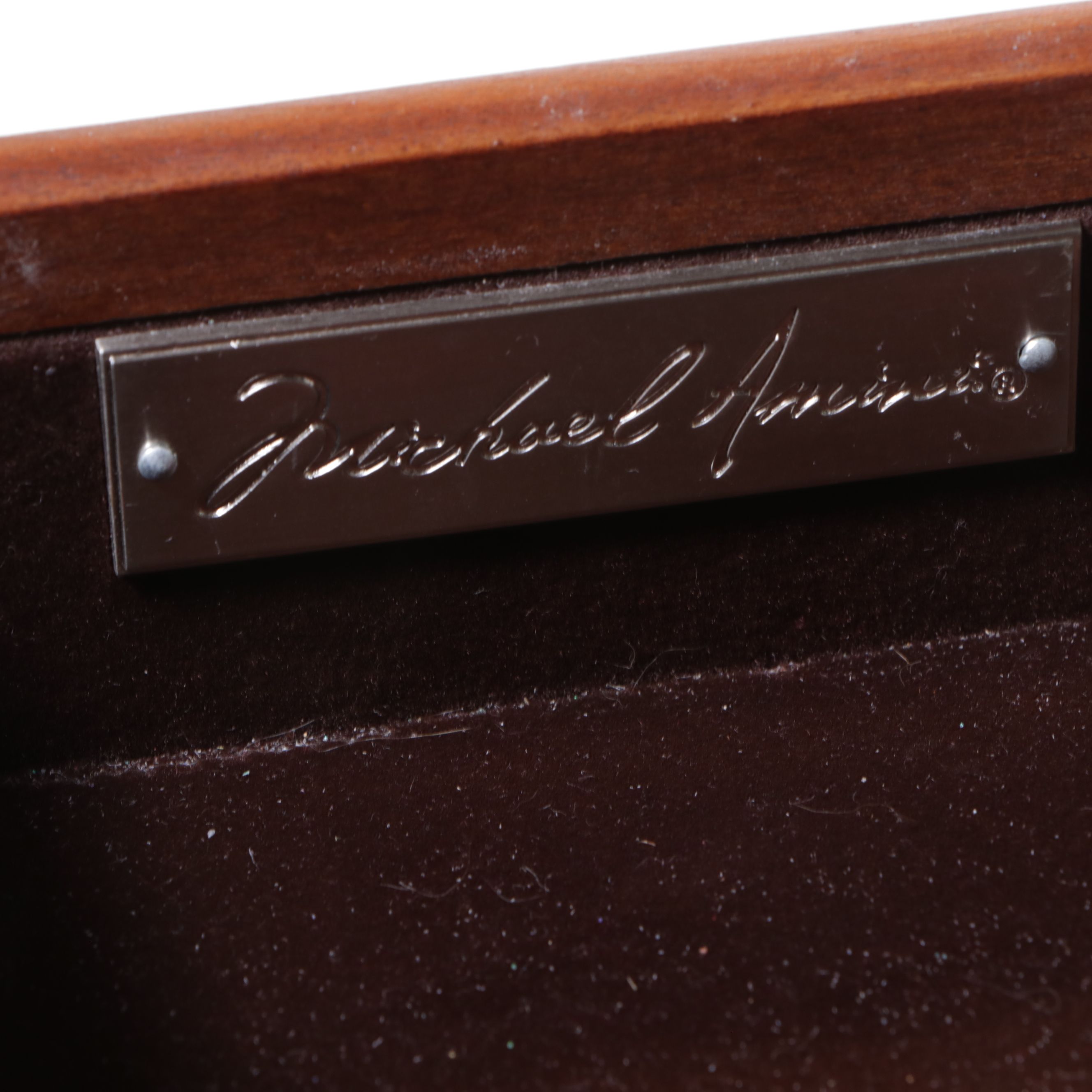 Michael Amini "Victoria Palace" Writing Desk in Light Espresso Finish