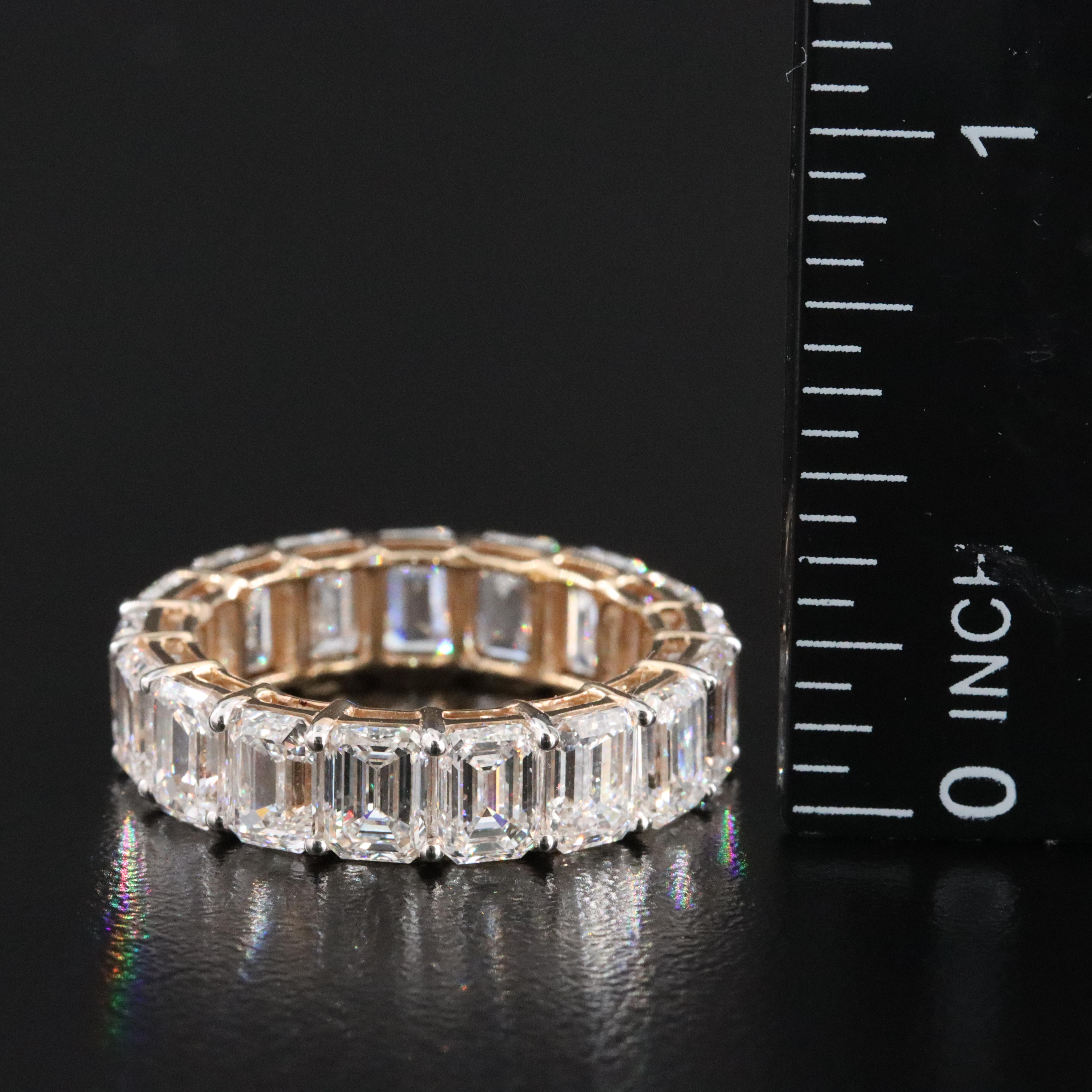 14K 8.32 CTW Lab Grown Diamond Eternity Band