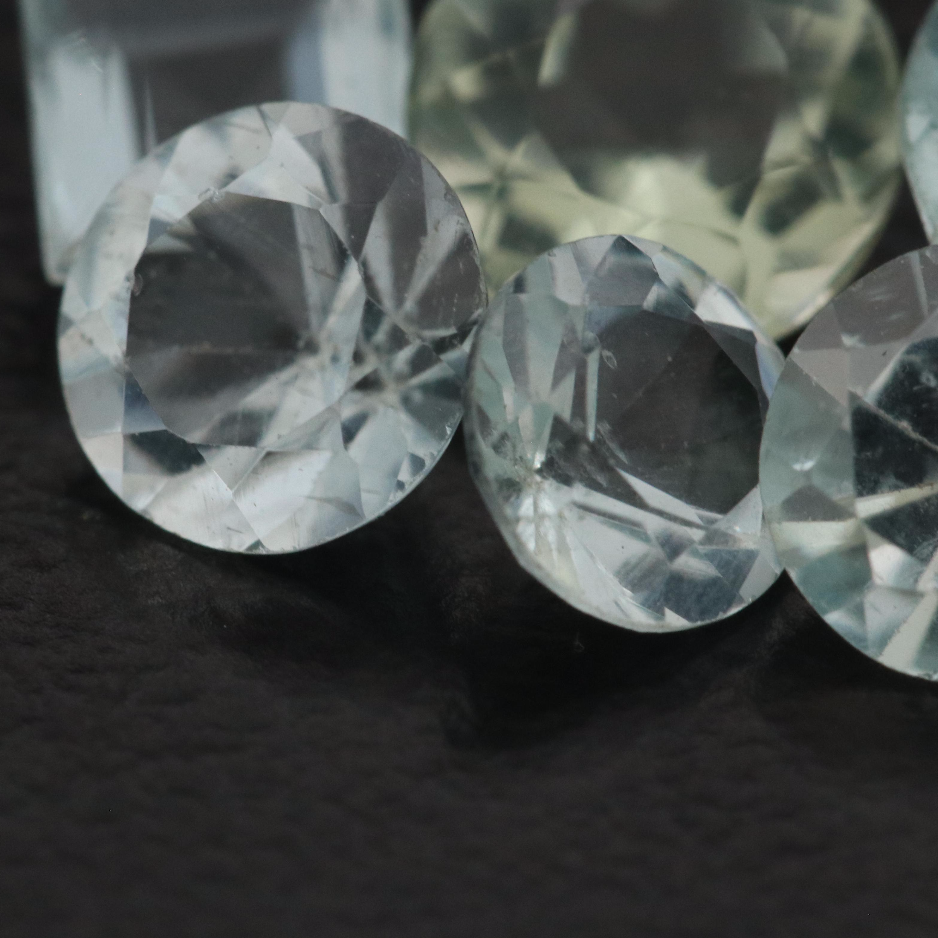 Loose 5.50 CTW Aquamarines