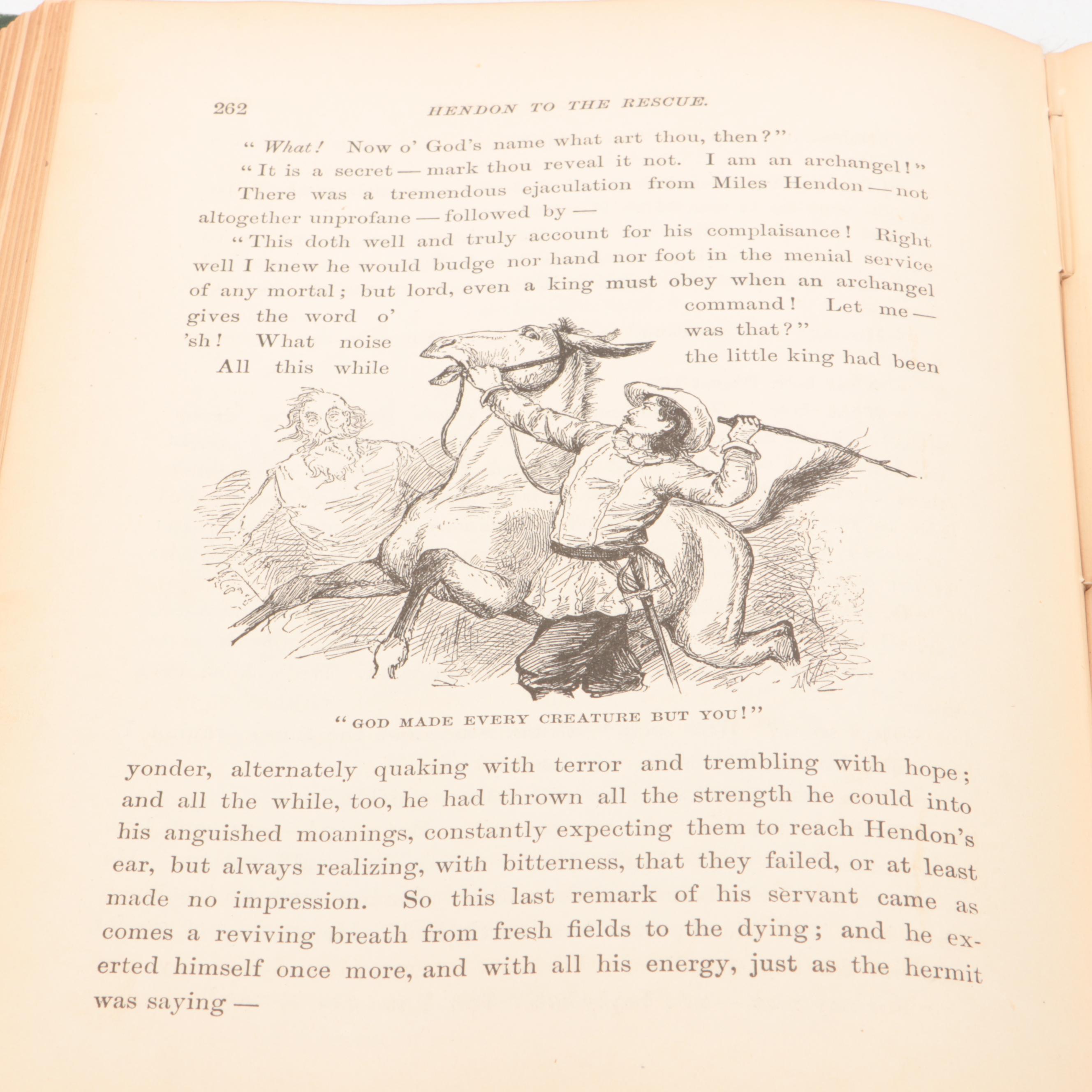 First Edition, Second State "The Prince and the Pauper" by Mark Twain, 1882