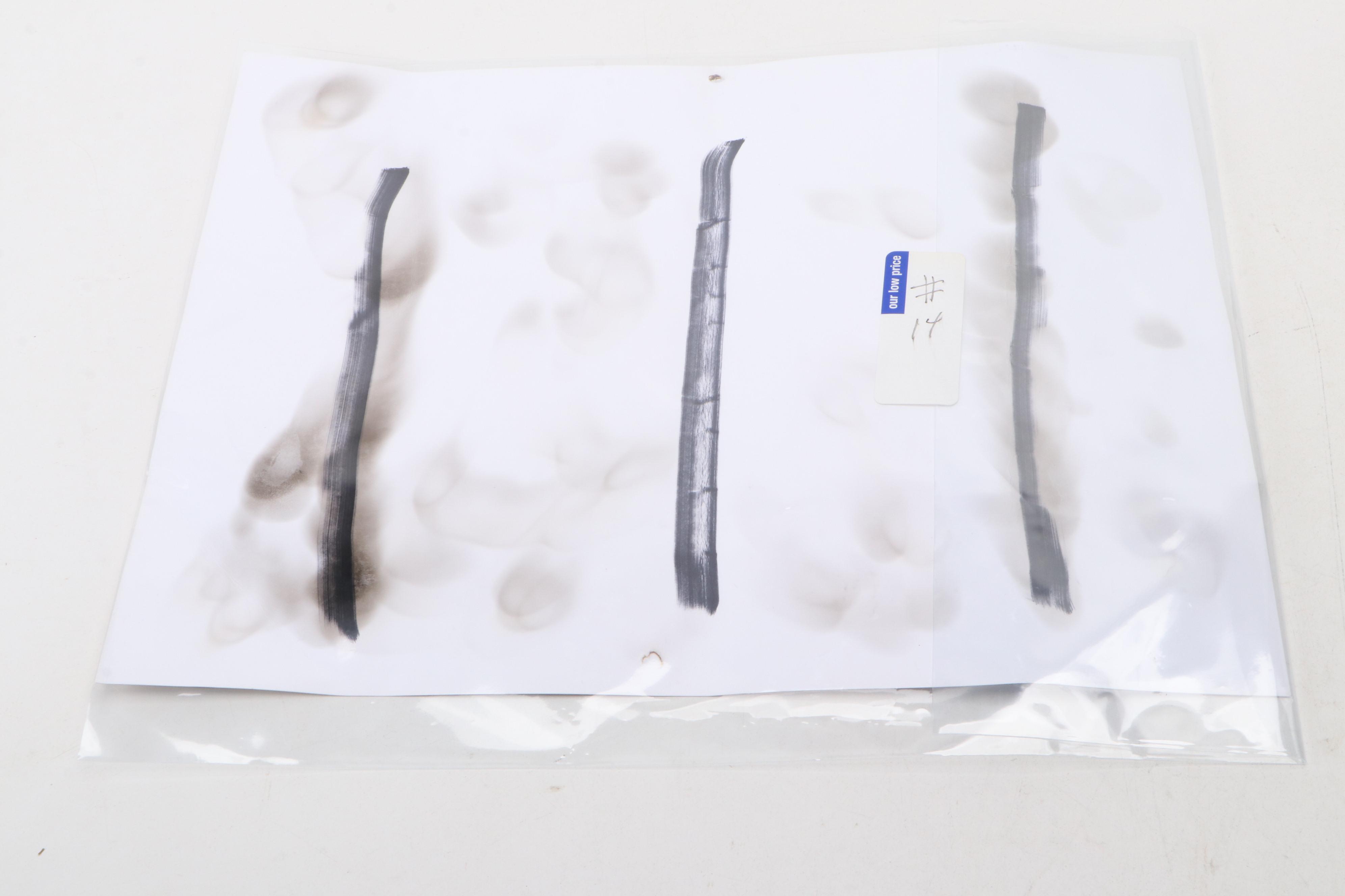 "Closed for Violation of National Prohibition Act" Paper Sign