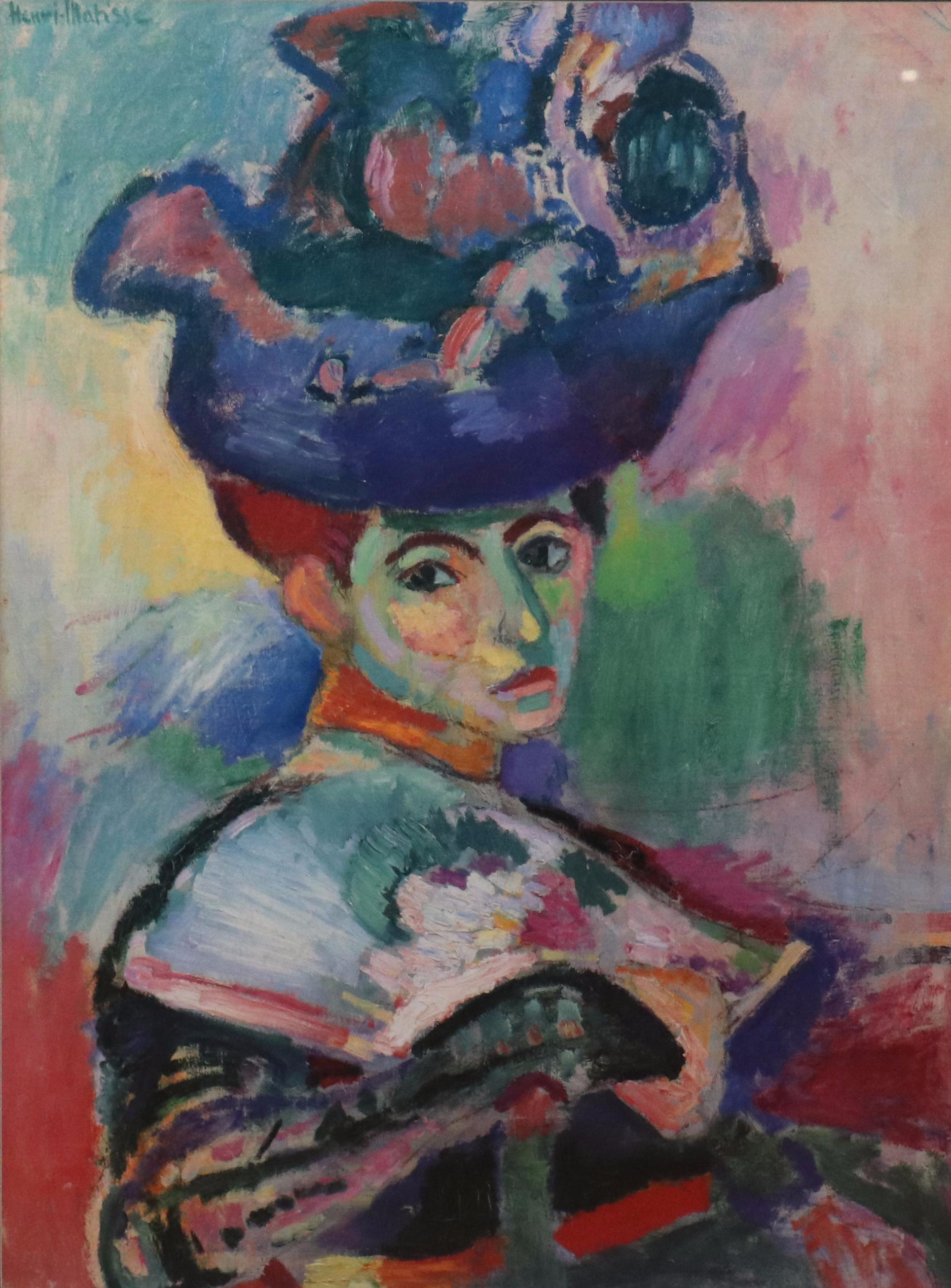 Offset Lithograph After Henri Émile Benoît Matisse "Woman with a Hat"