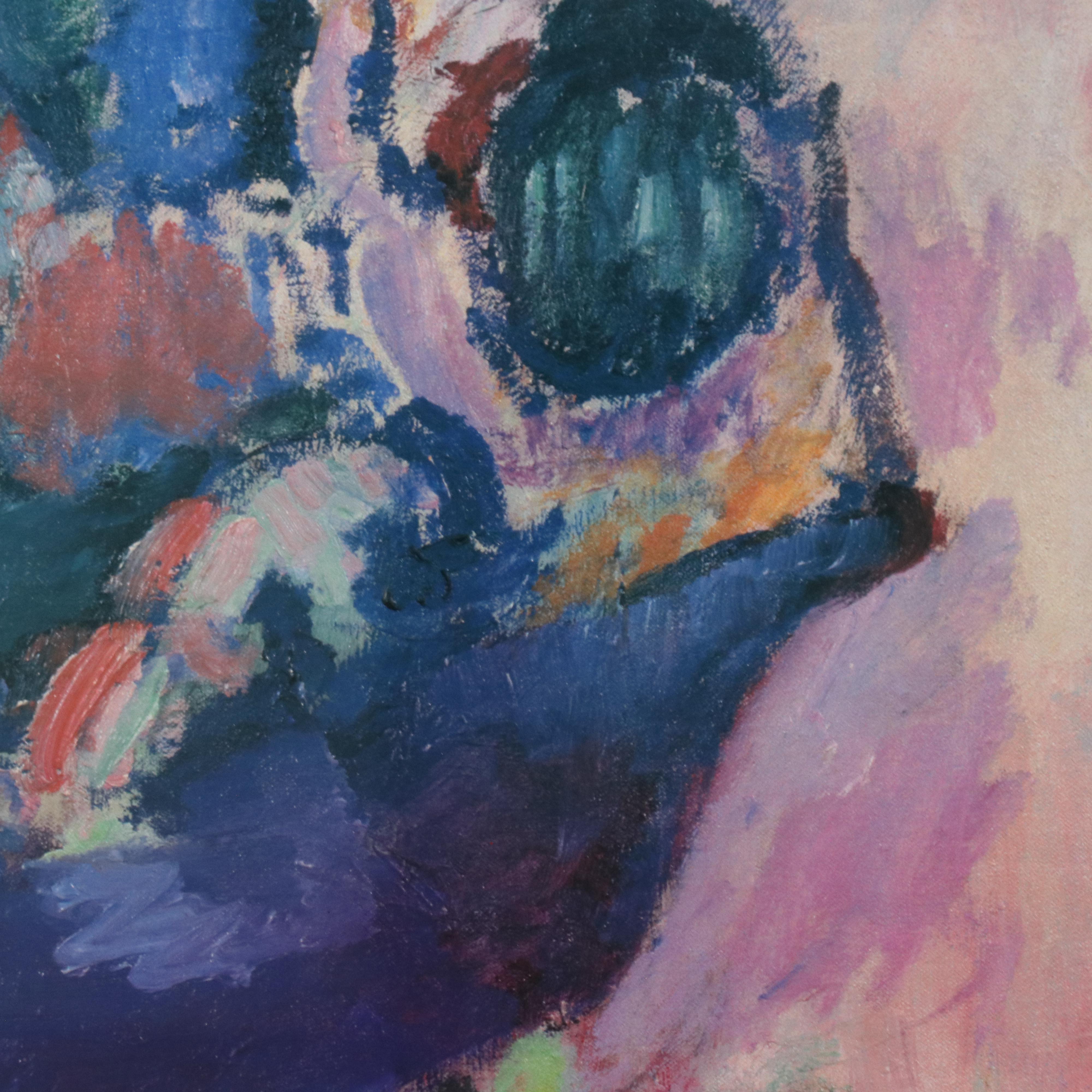 Offset Lithograph After Henri Émile Benoît Matisse "Woman with a Hat"