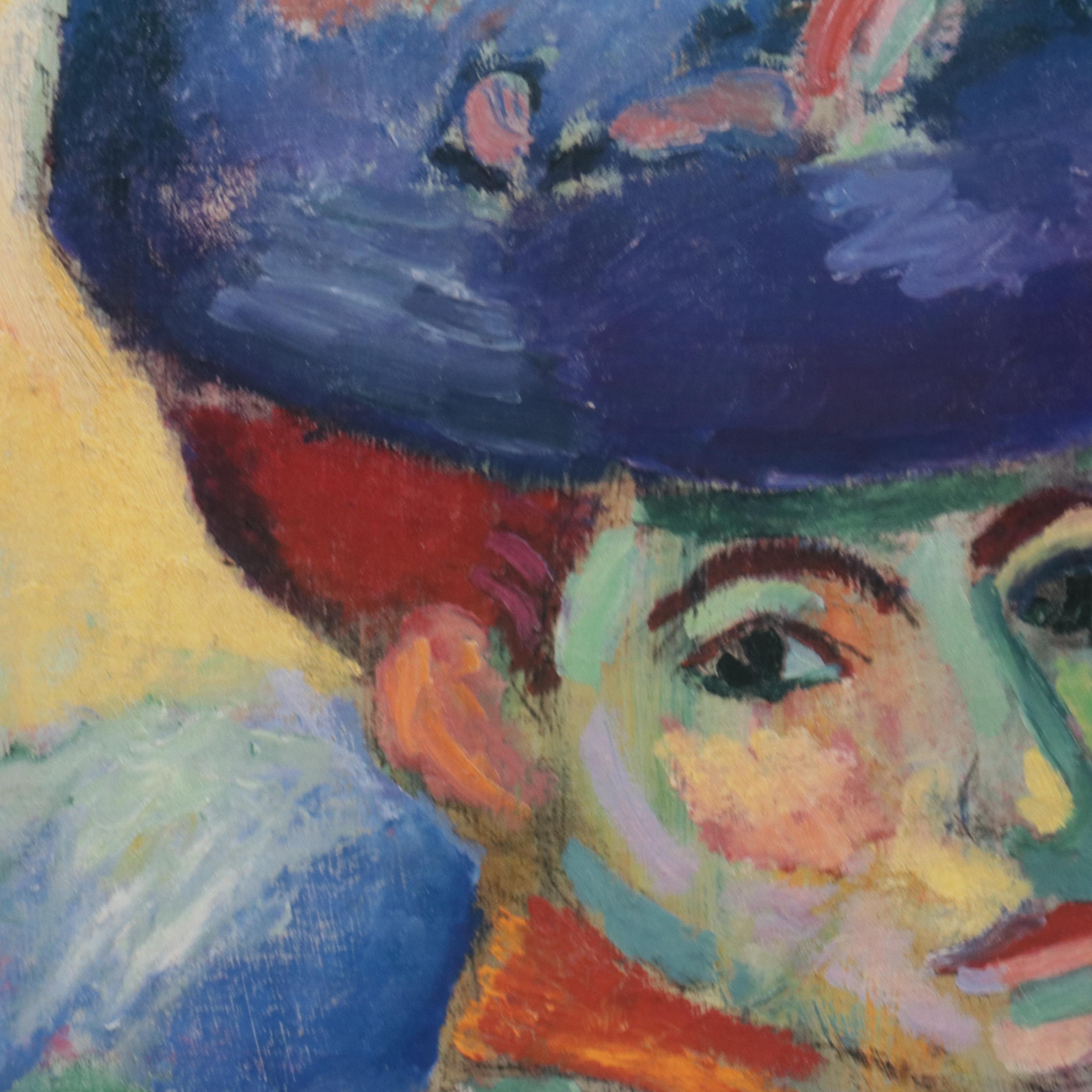 Offset Lithograph After Henri Émile Benoît Matisse "Woman with a Hat"