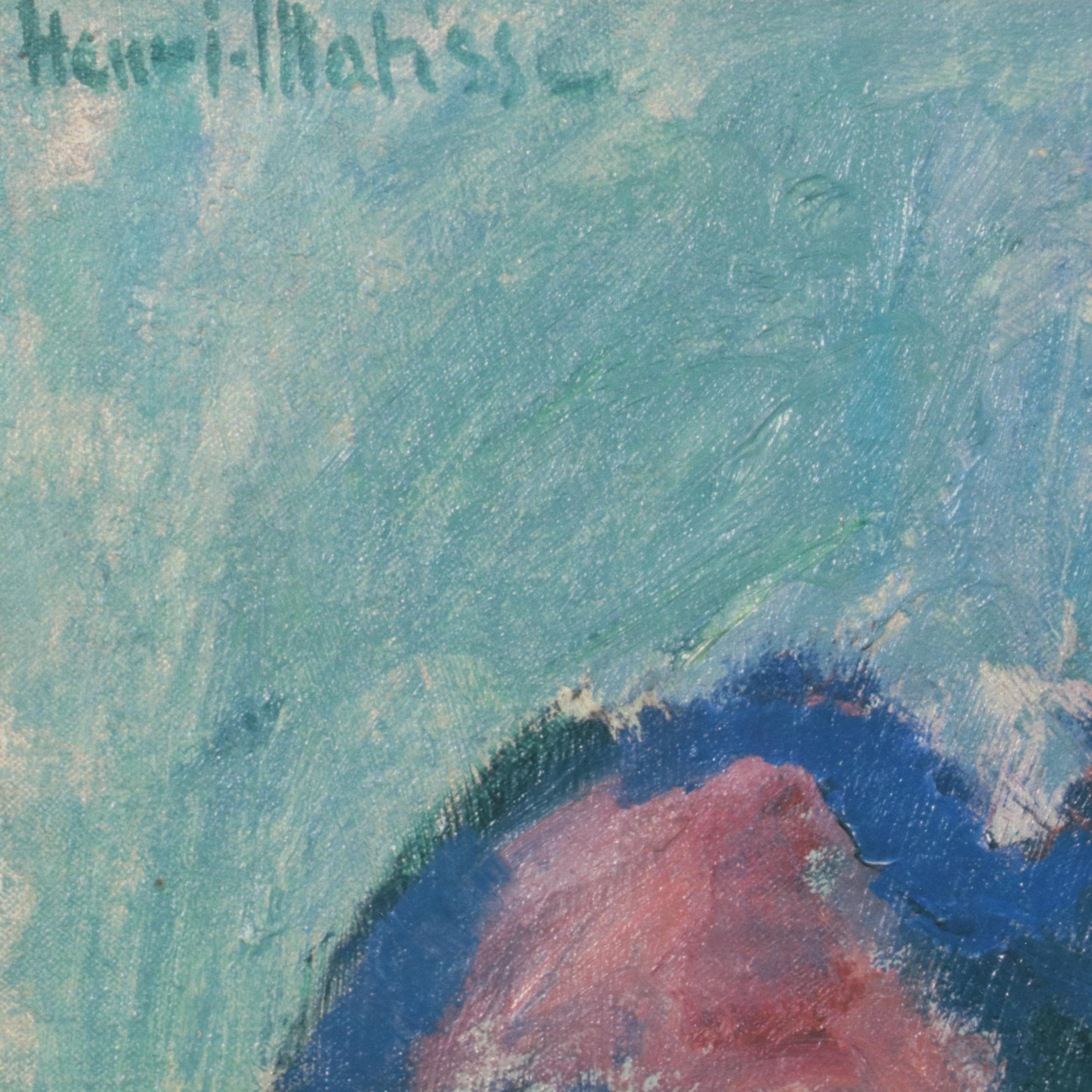 Offset Lithograph After Henri Émile Benoît Matisse "Woman with a Hat"