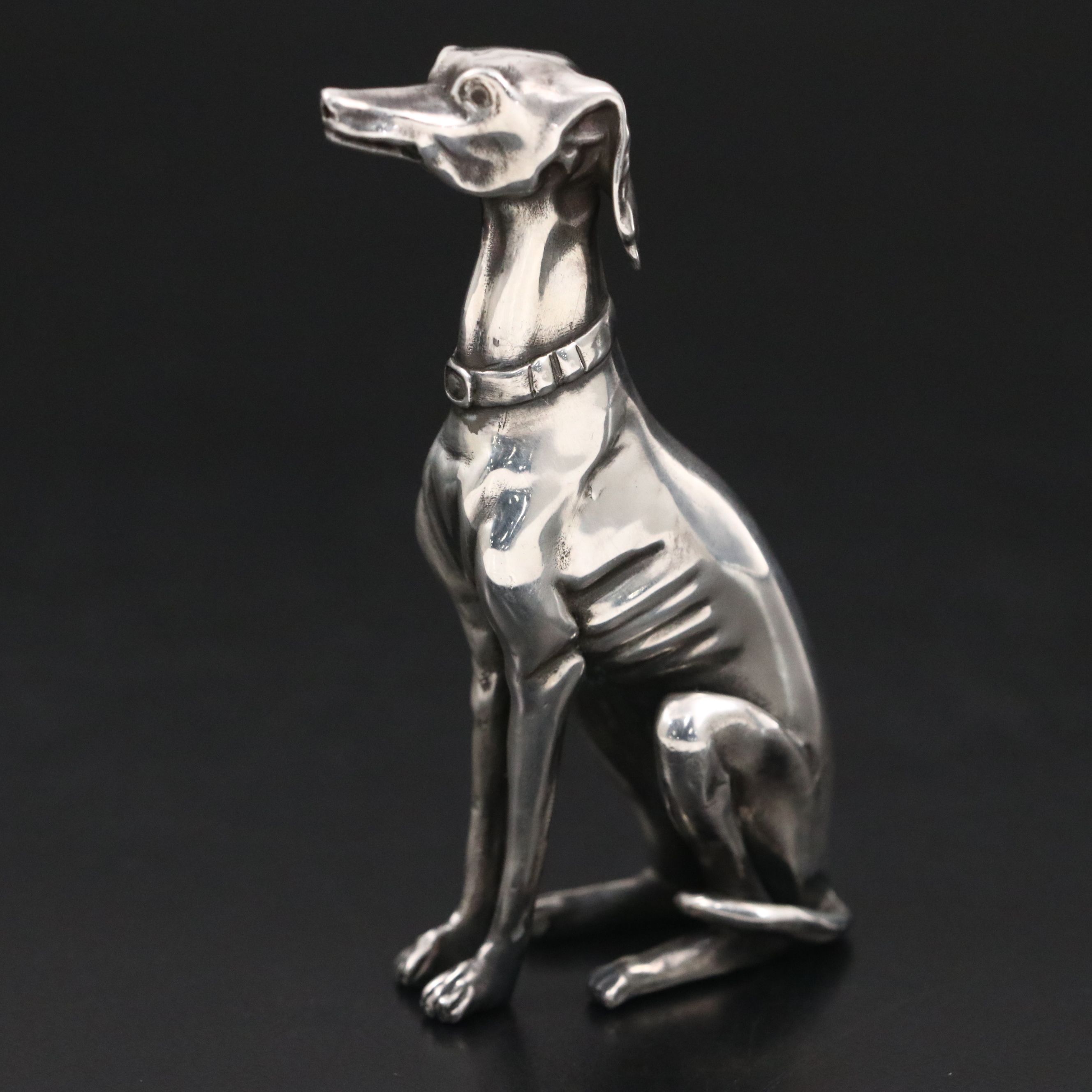 Russian 875 Silver Borzoi
