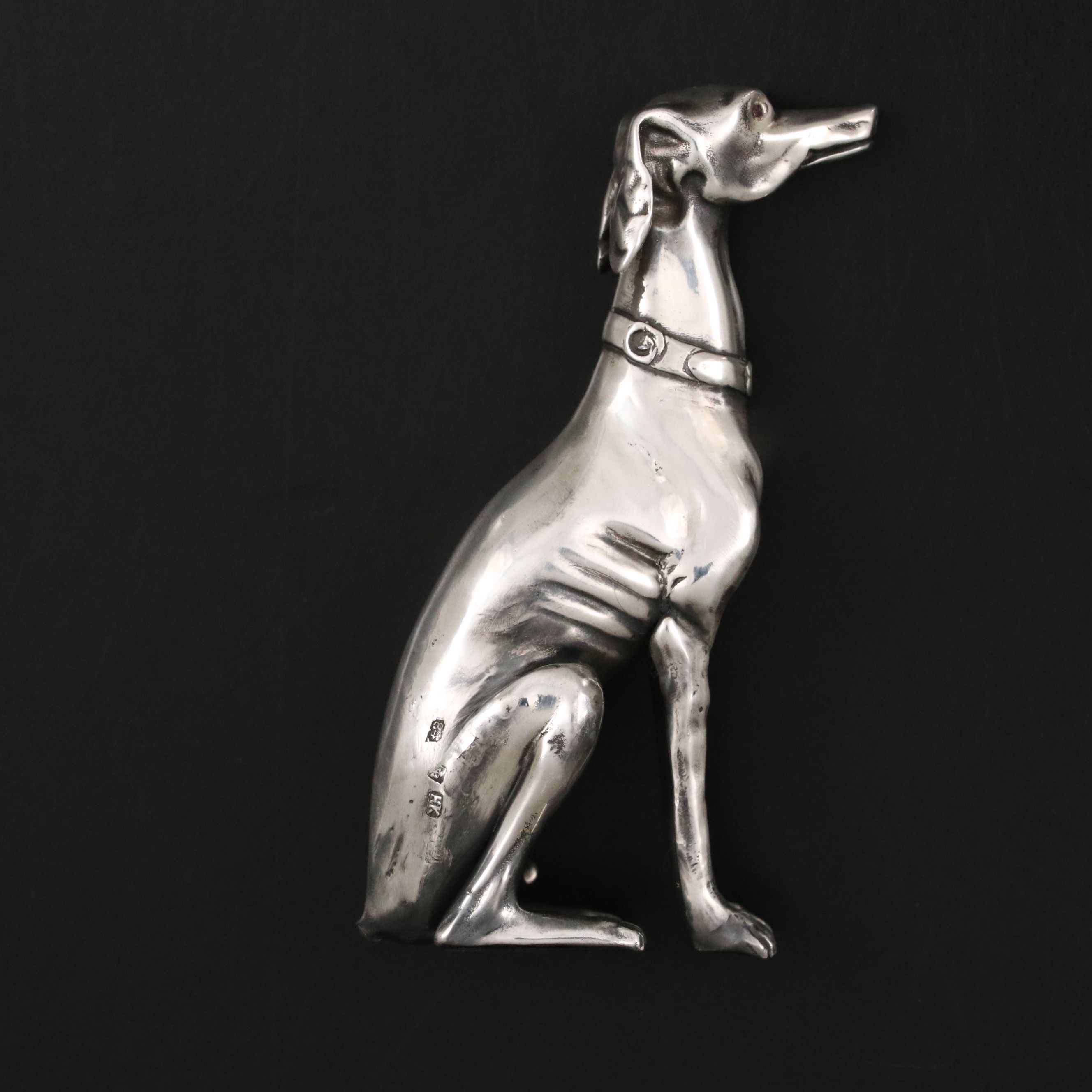 Russian 875 Silver Borzoi