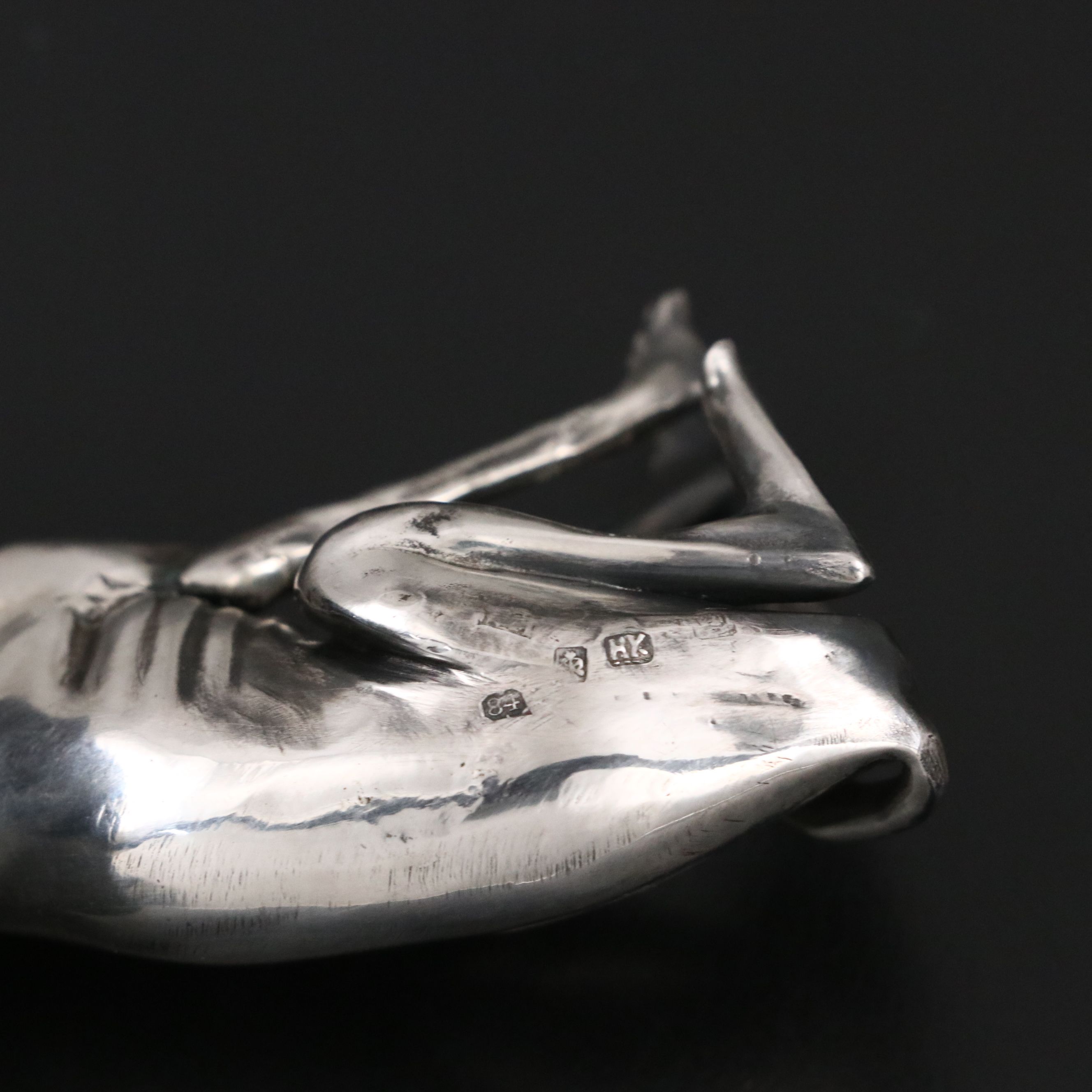 Russian 875 Silver Borzoi