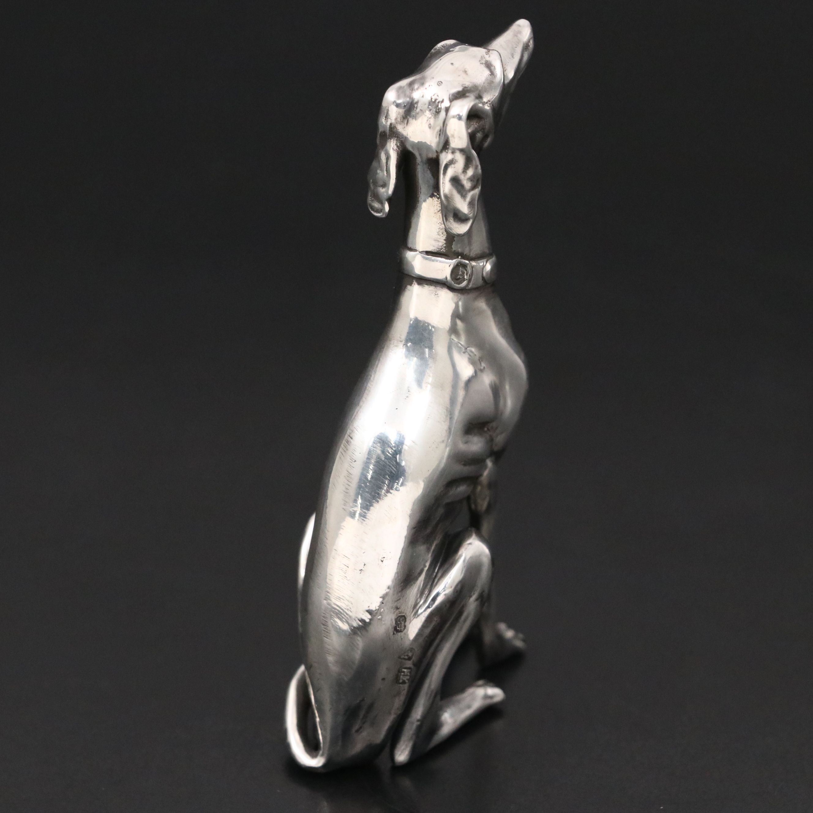 Russian 875 Silver Borzoi