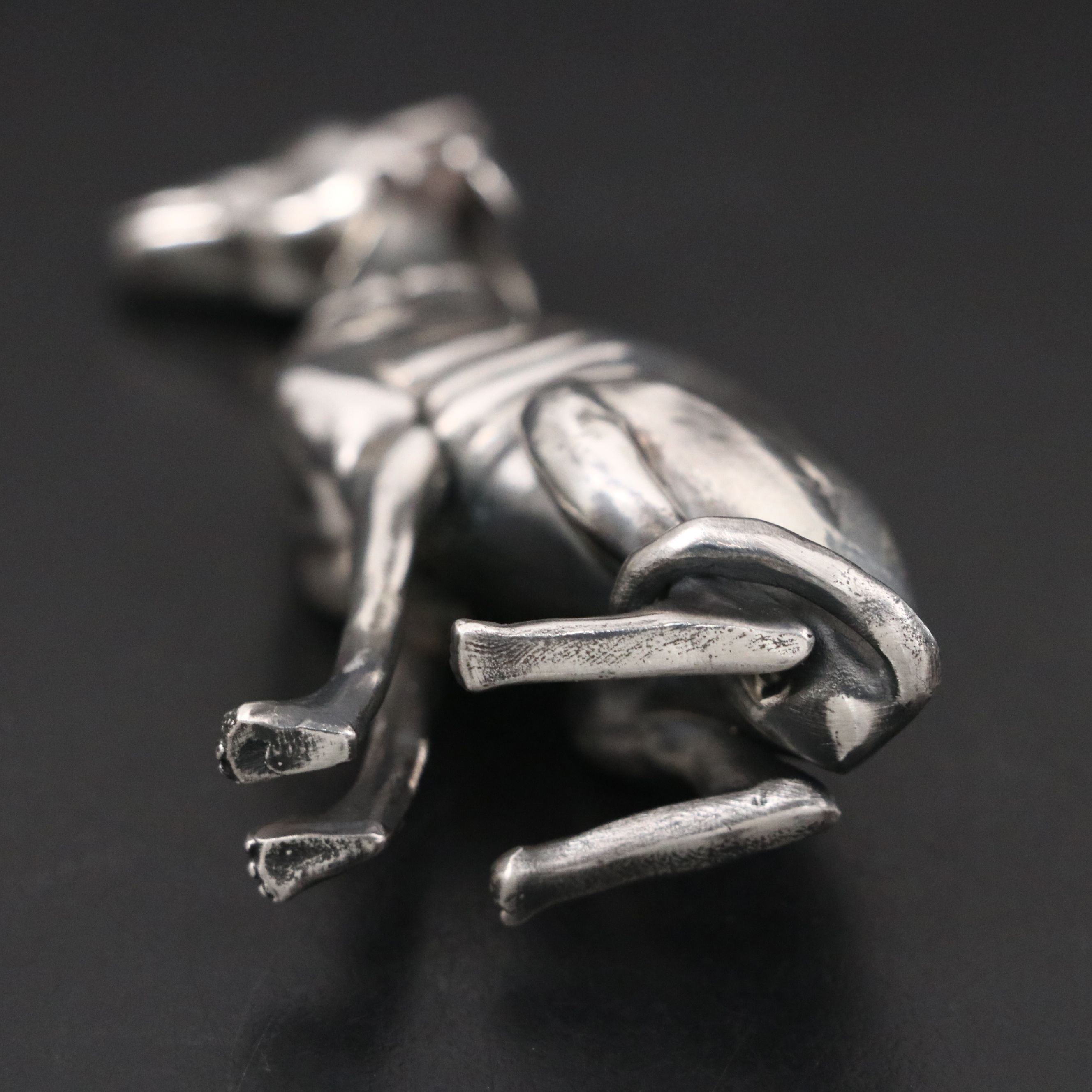 Russian 875 Silver Borzoi