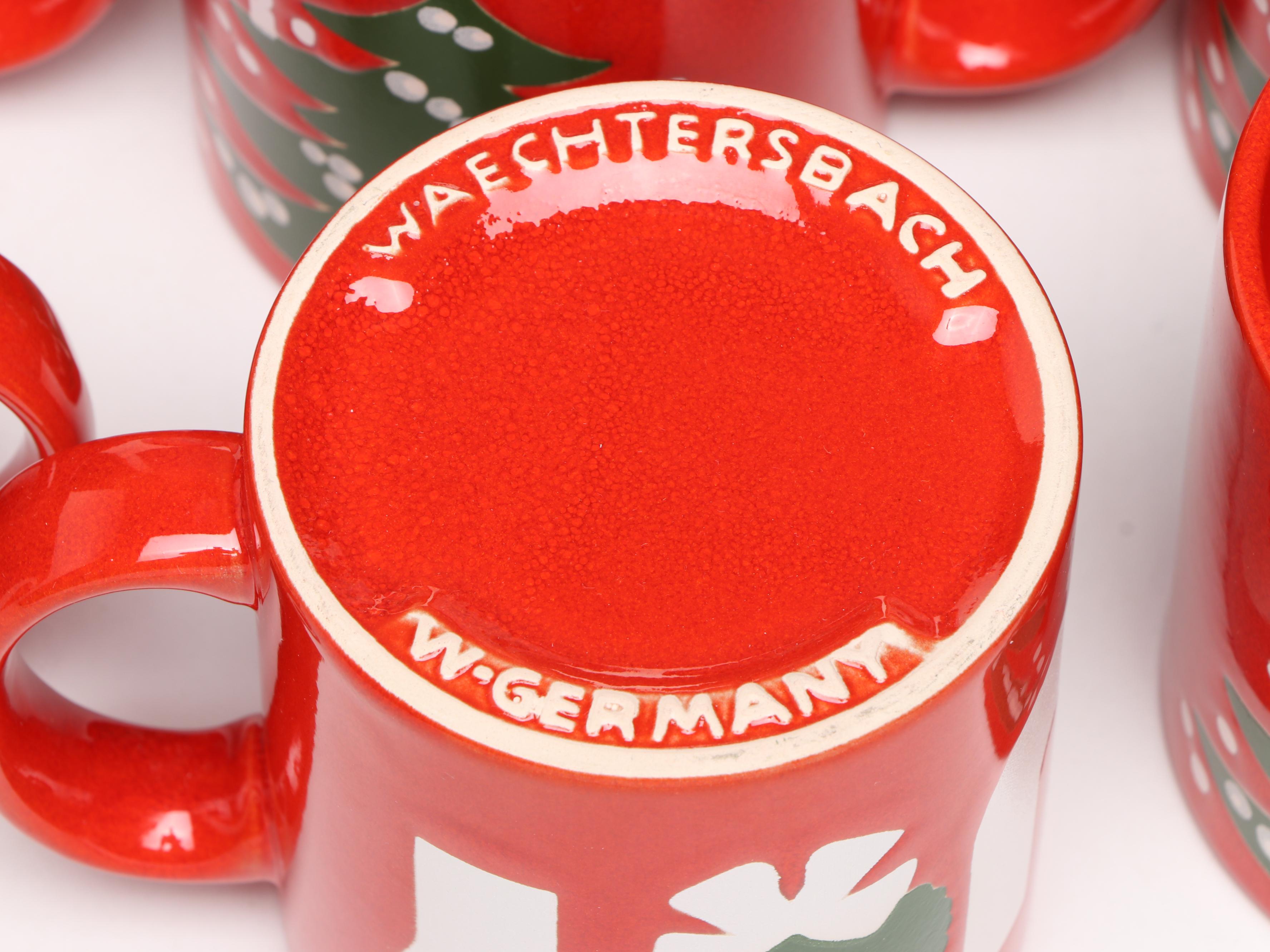Waechtersbach "Christmas Tree" Dinnerware and Other Mugs