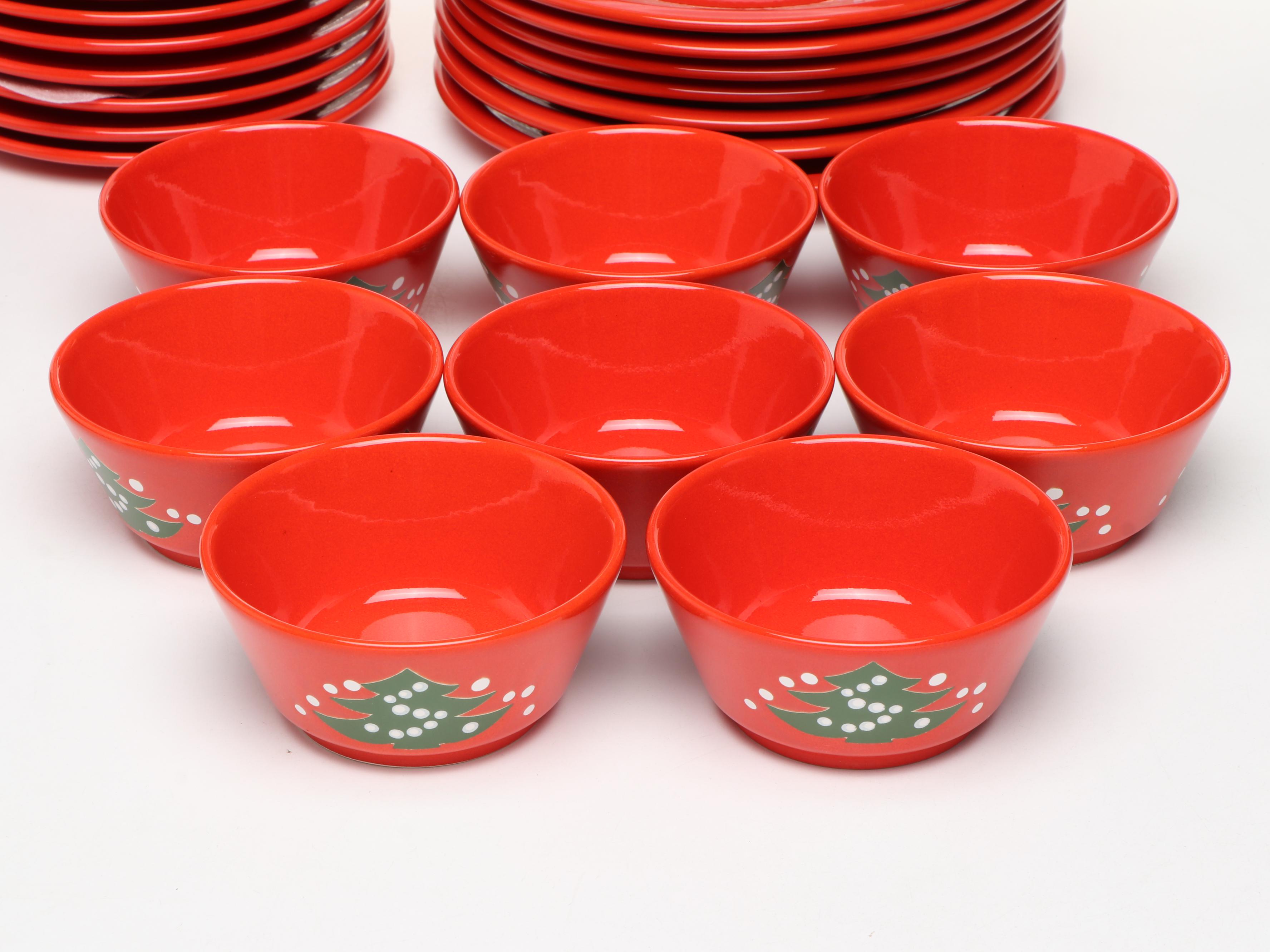 Waechtersbach "Christmas Tree" Dinnerware and Other Mugs