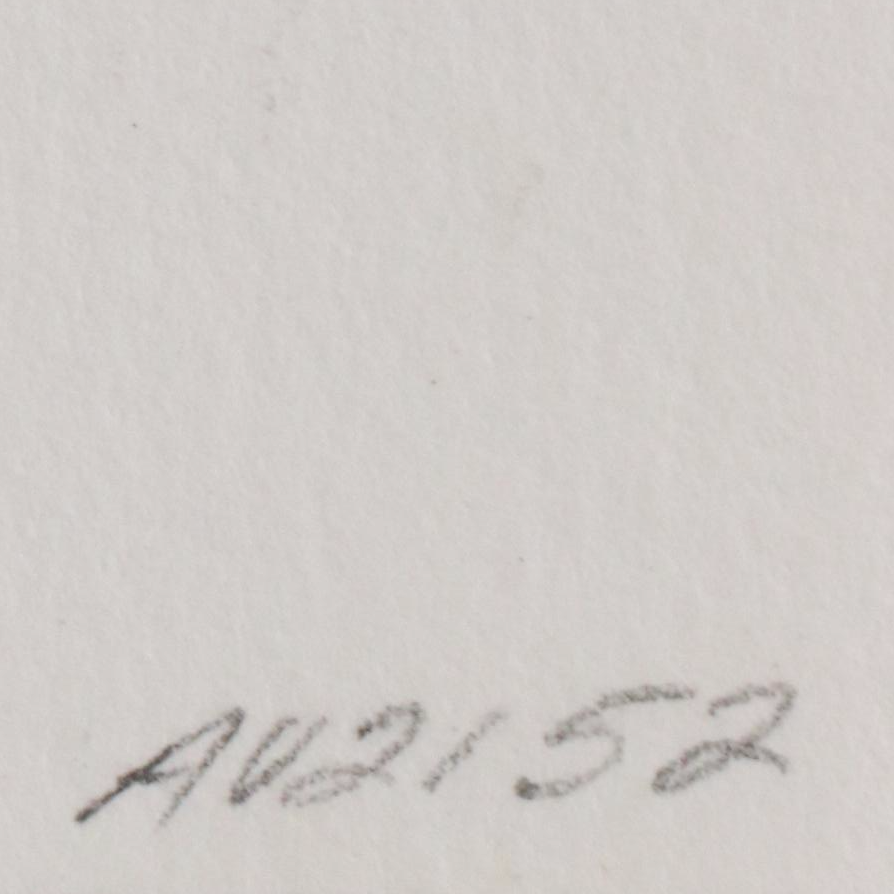 Jürgen Peters Op Art Serigraph, 1980