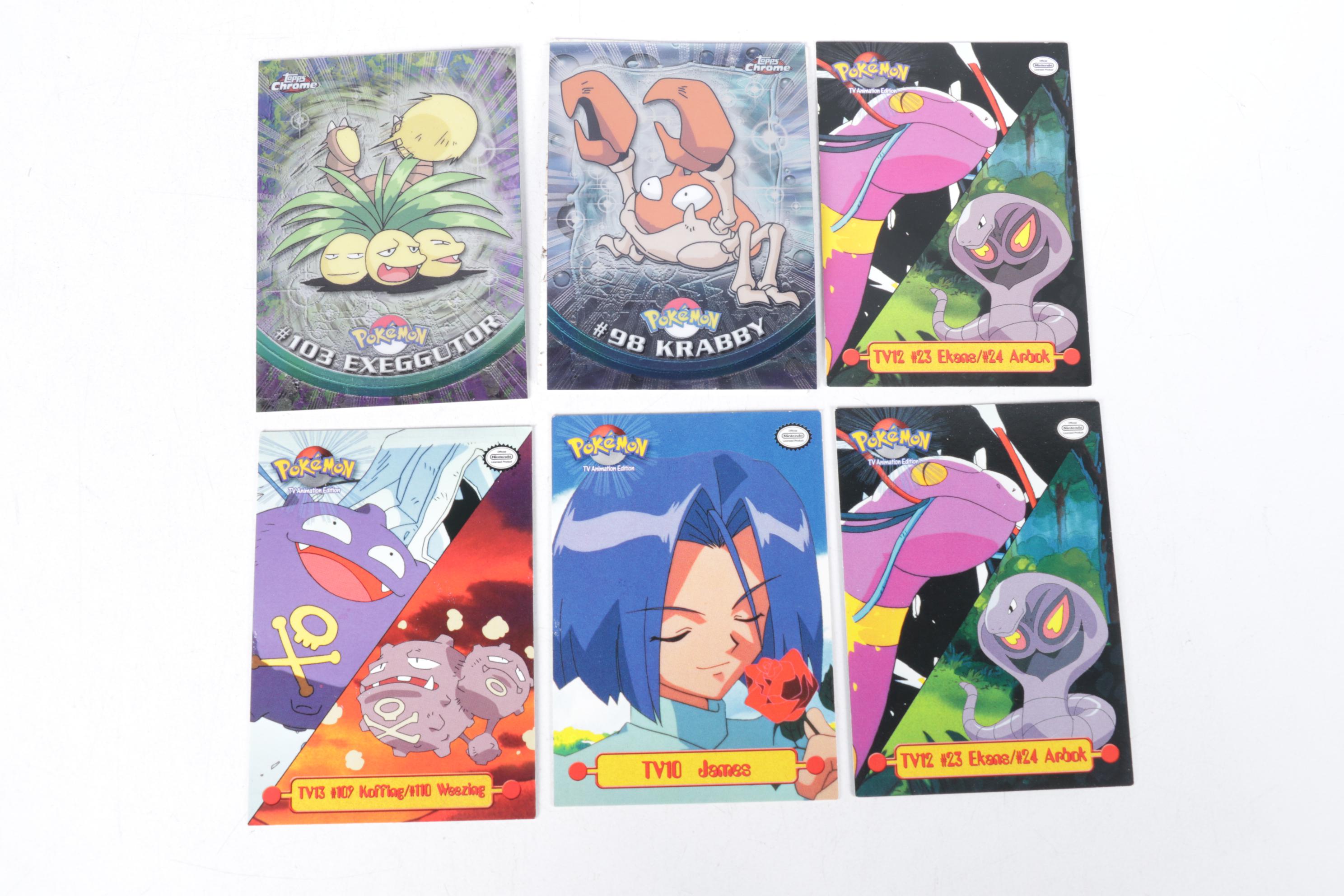 Topps Pokemon Cards, Stickers & Other Collectibles