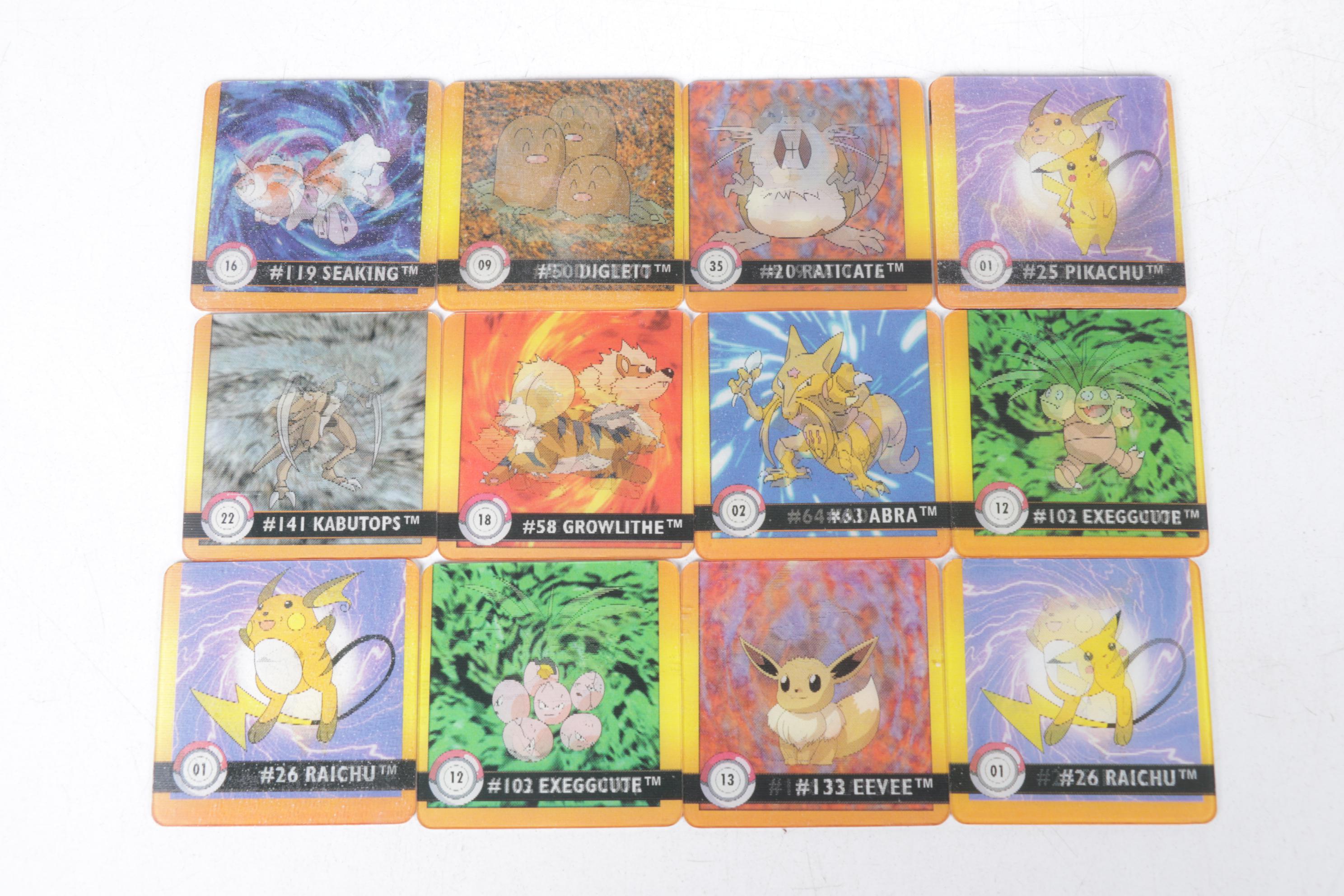 Topps Pokemon Cards, Stickers & Other Collectibles