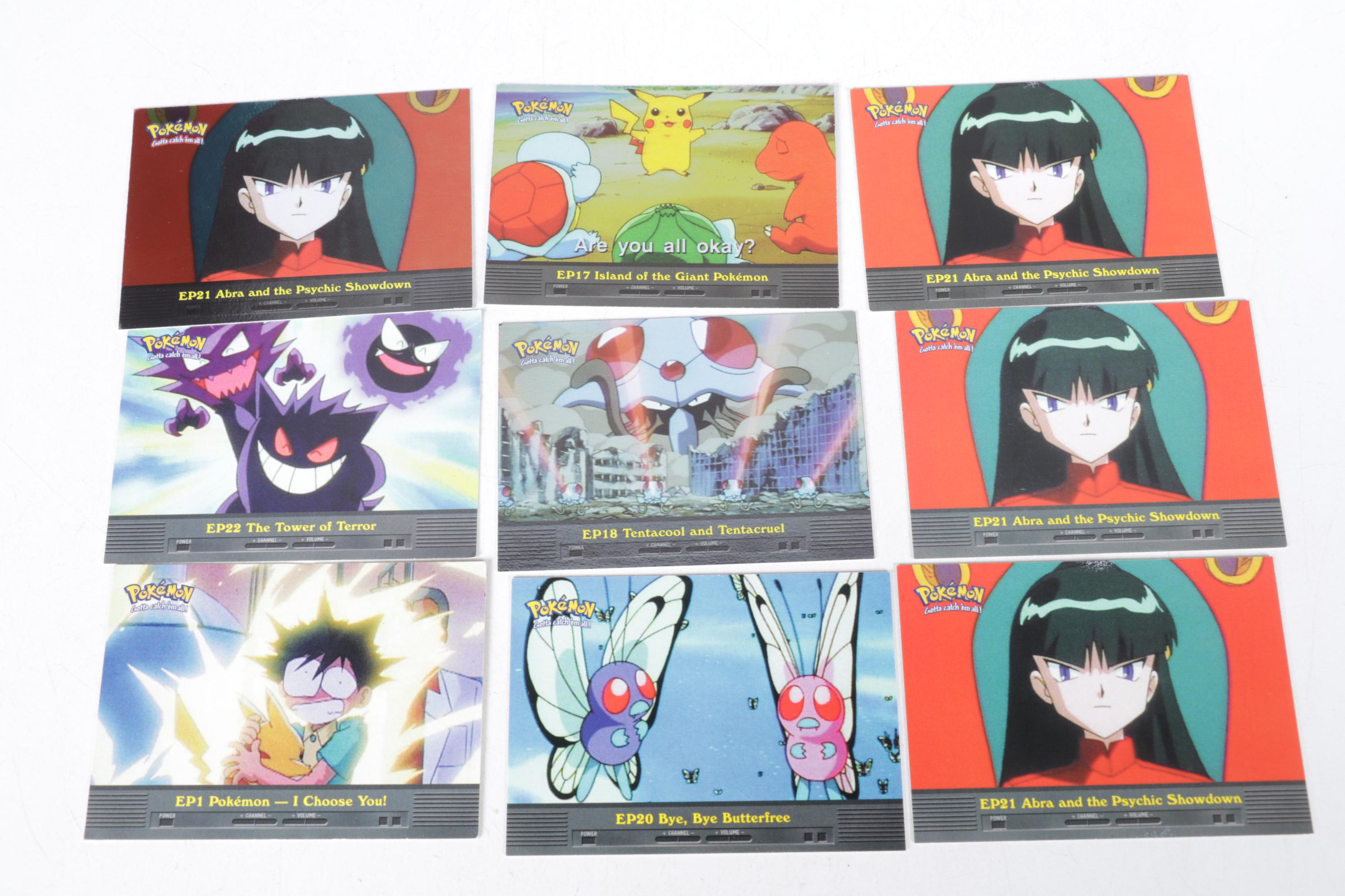 Topps Pokemon Cards, Stickers & Other Collectibles