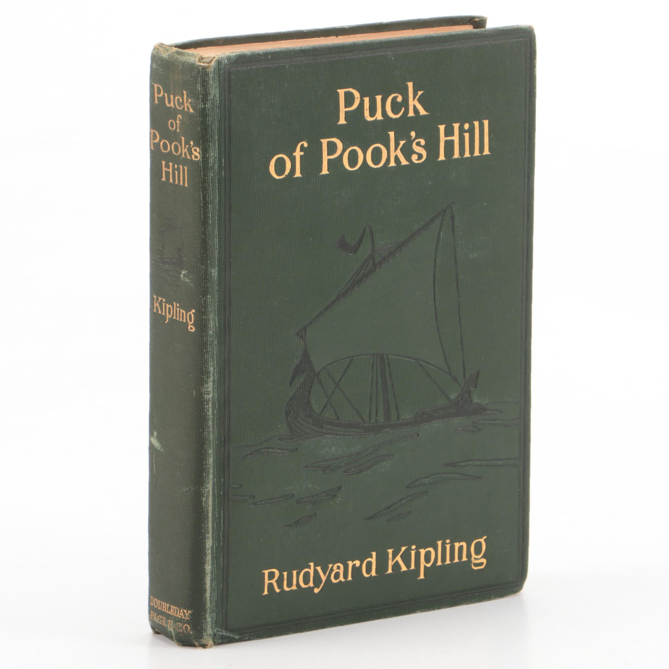Arthur Rackham Illustrated First Edition "Puck of Pook's Hill" by Kipling, 1906