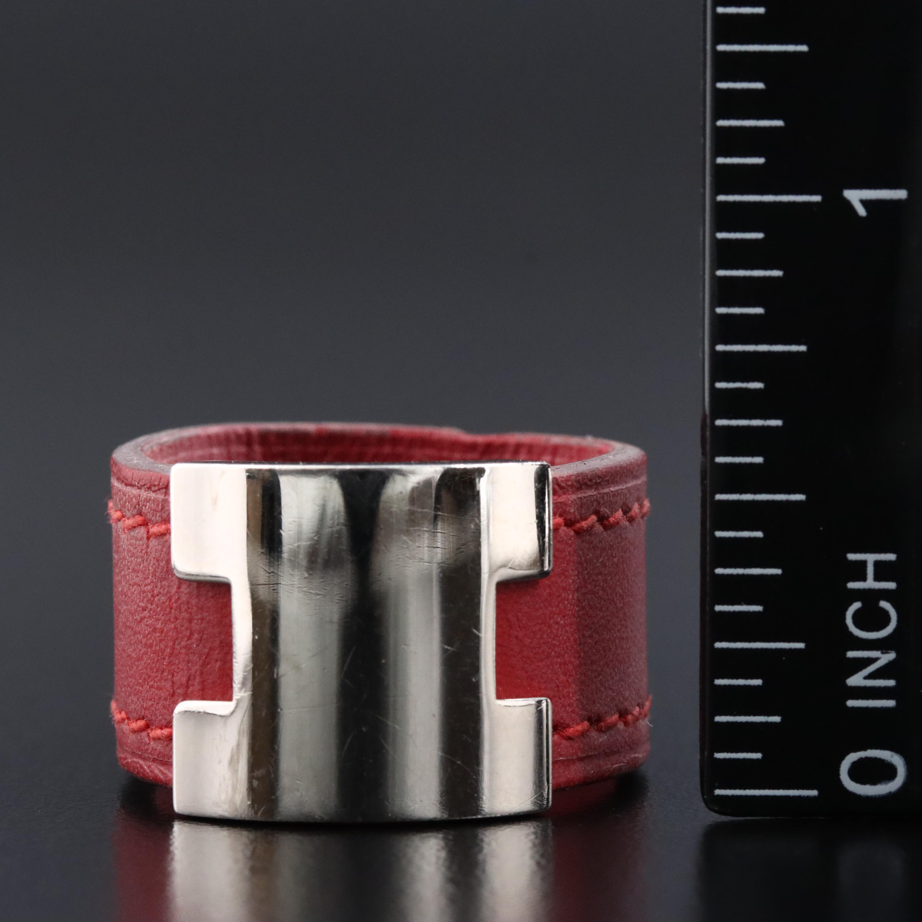 Hermès Veau Swift Leather Ring