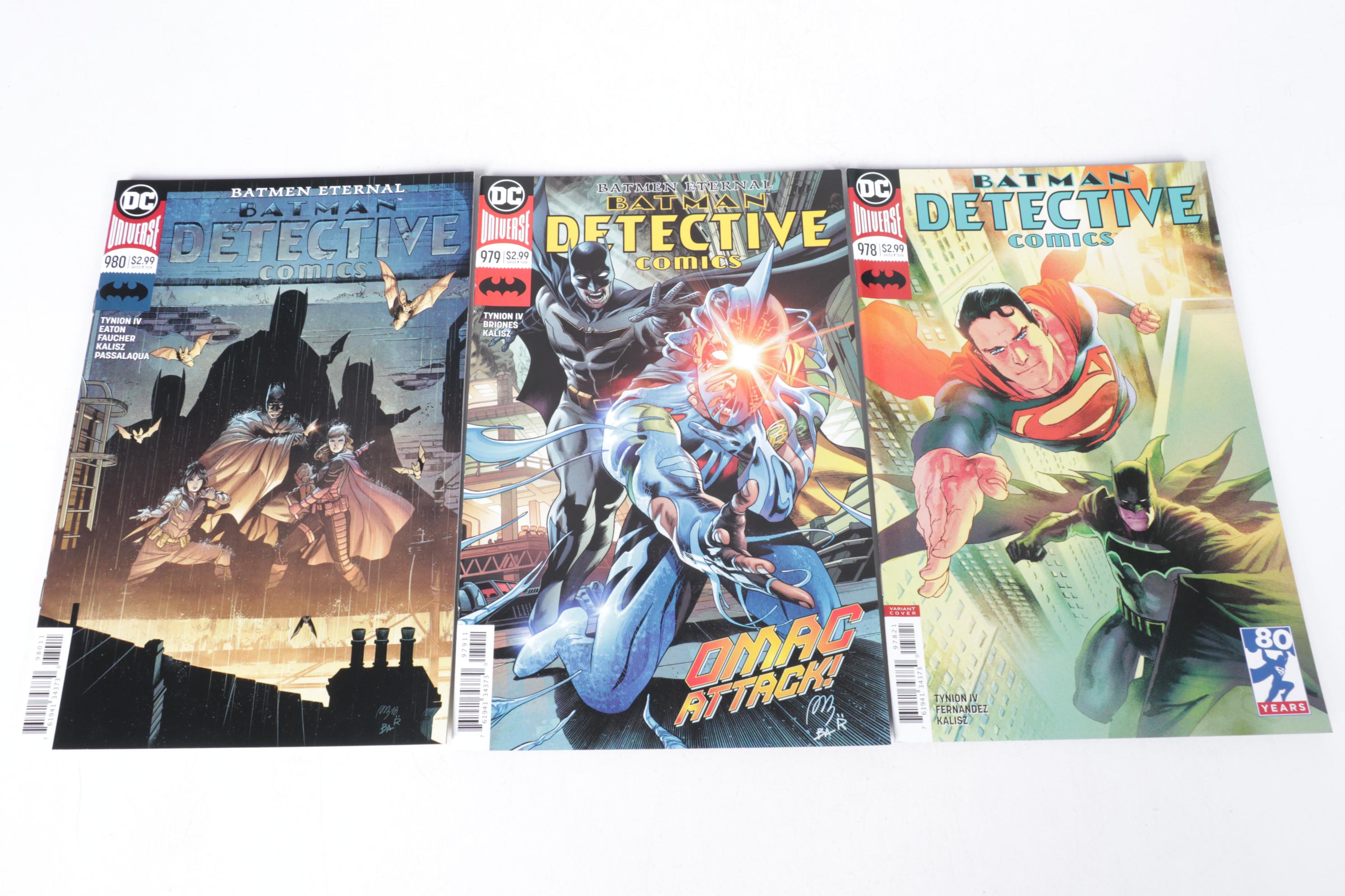 Detective Comics Featuring Batman & Others Comic Book Collection