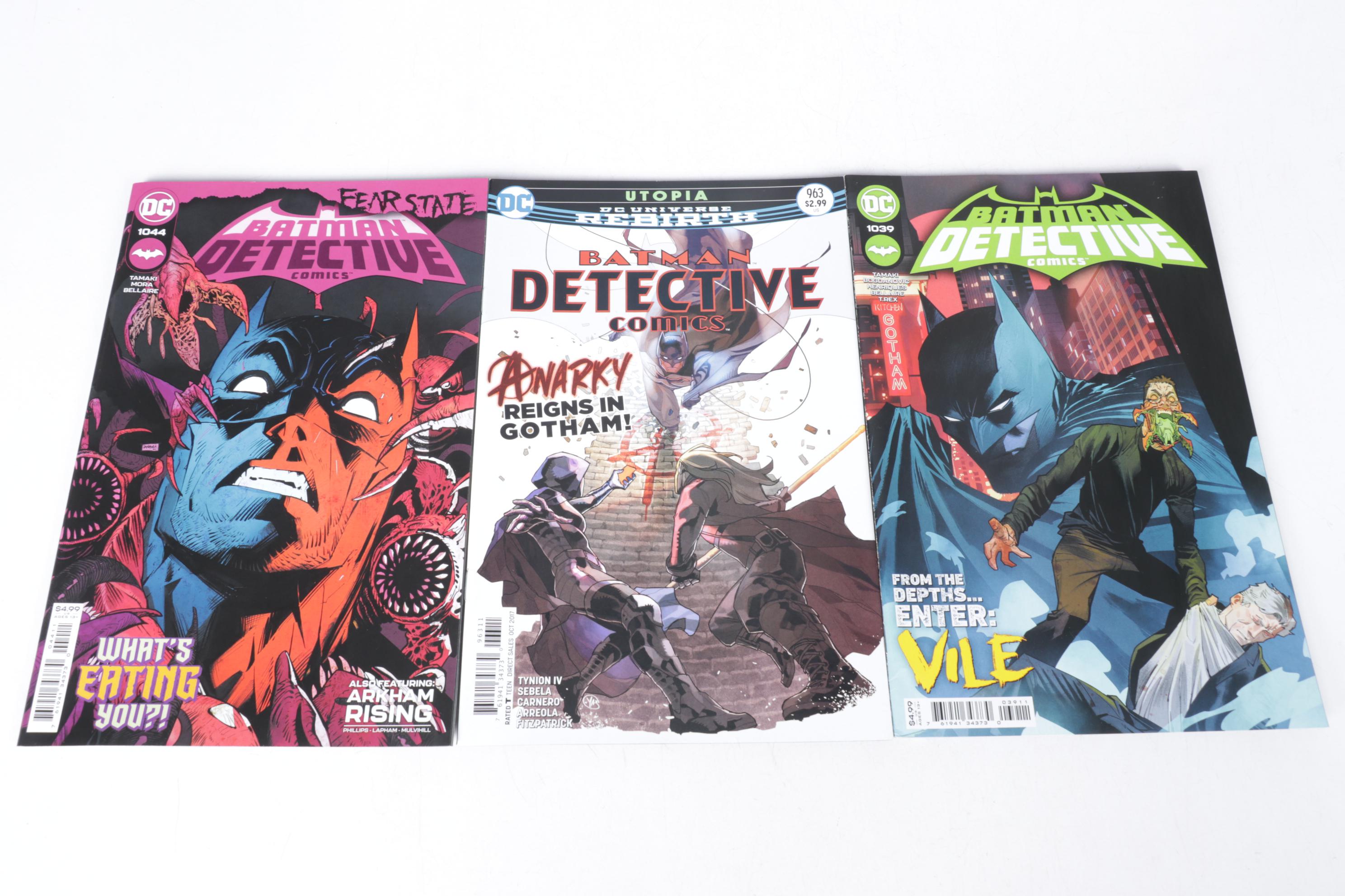 Detective Comics Featuring Batman & Others Comic Book Collection