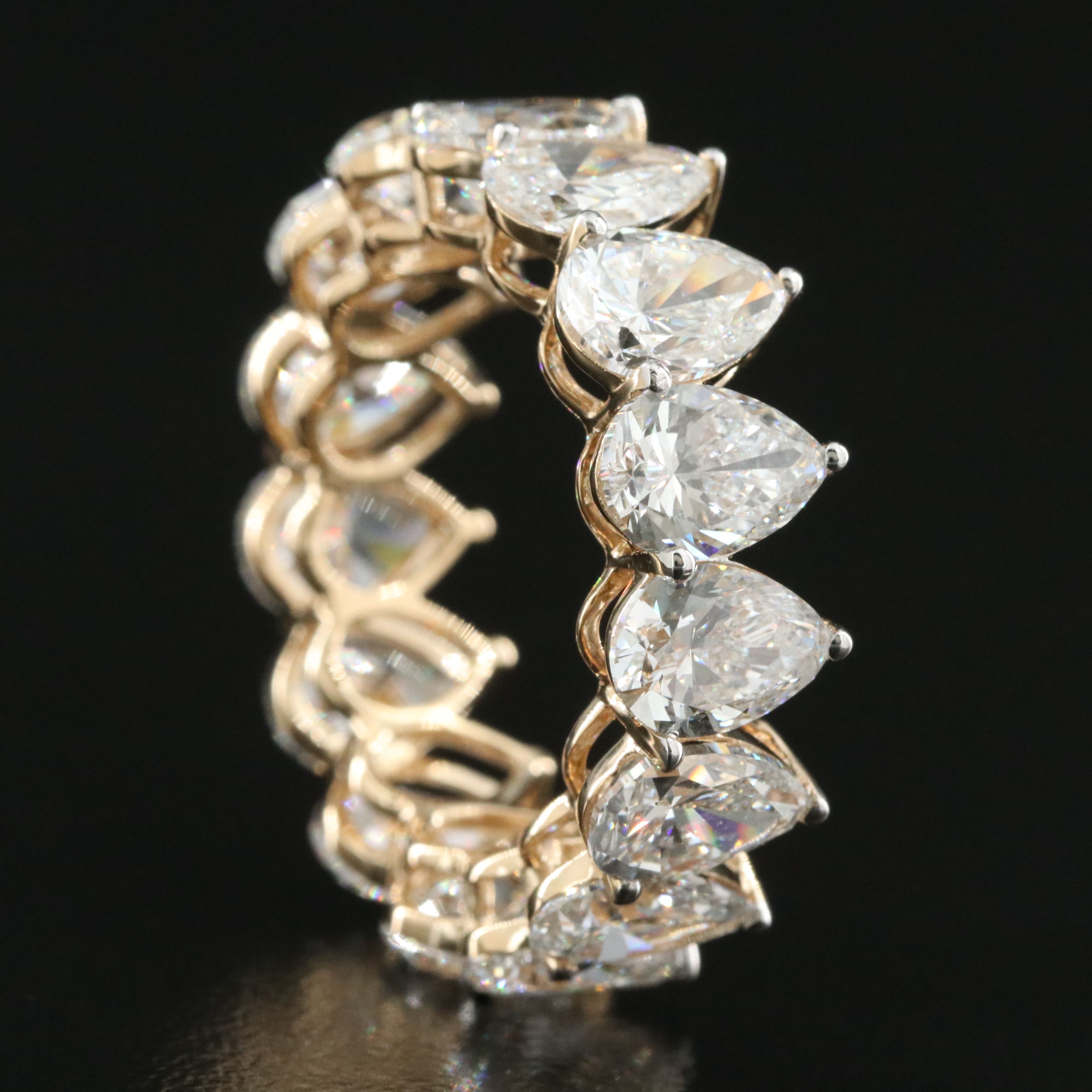 14K 8.97 CTW Lab Grown Diamond Eternity Band