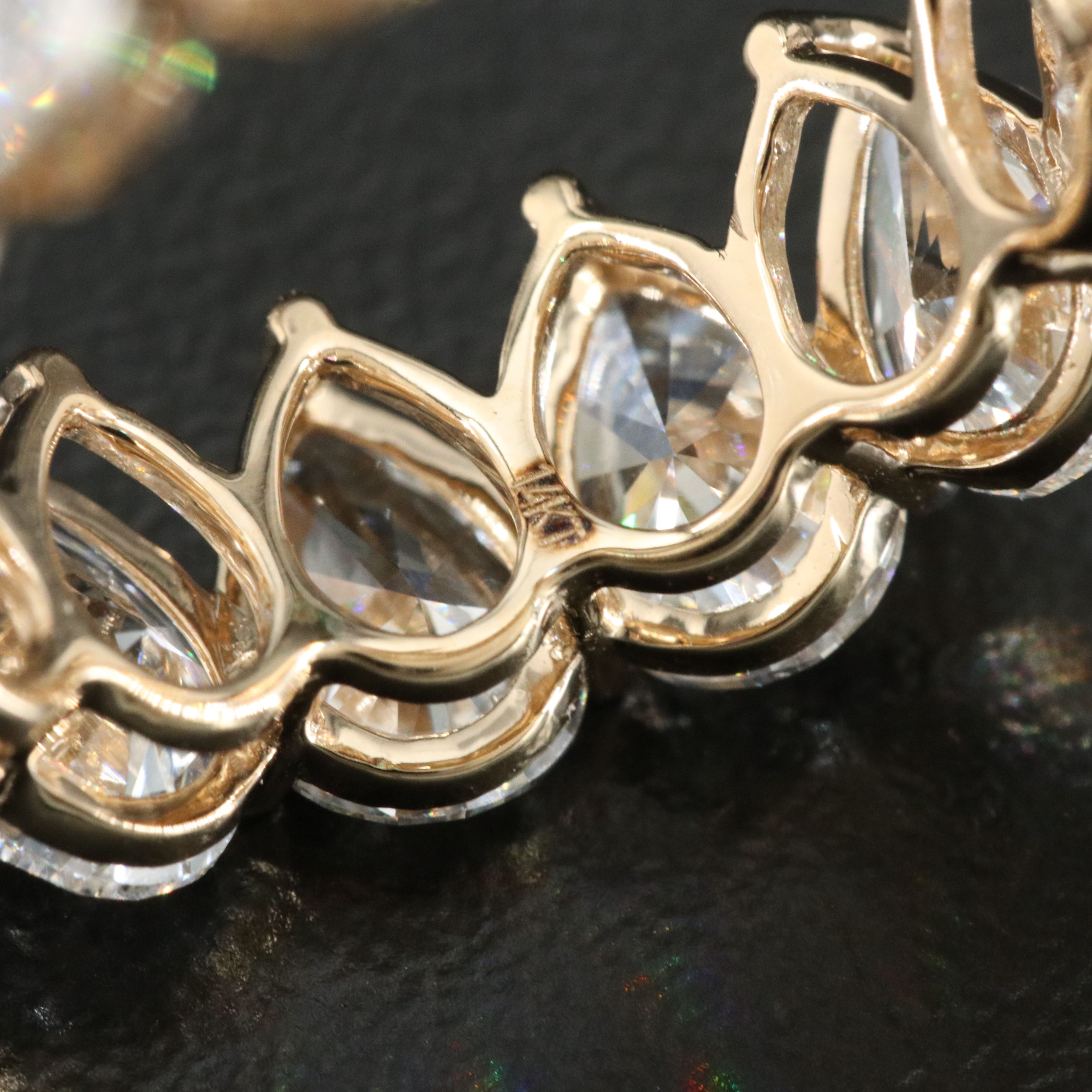 14K 8.97 CTW Lab Grown Diamond Eternity Band