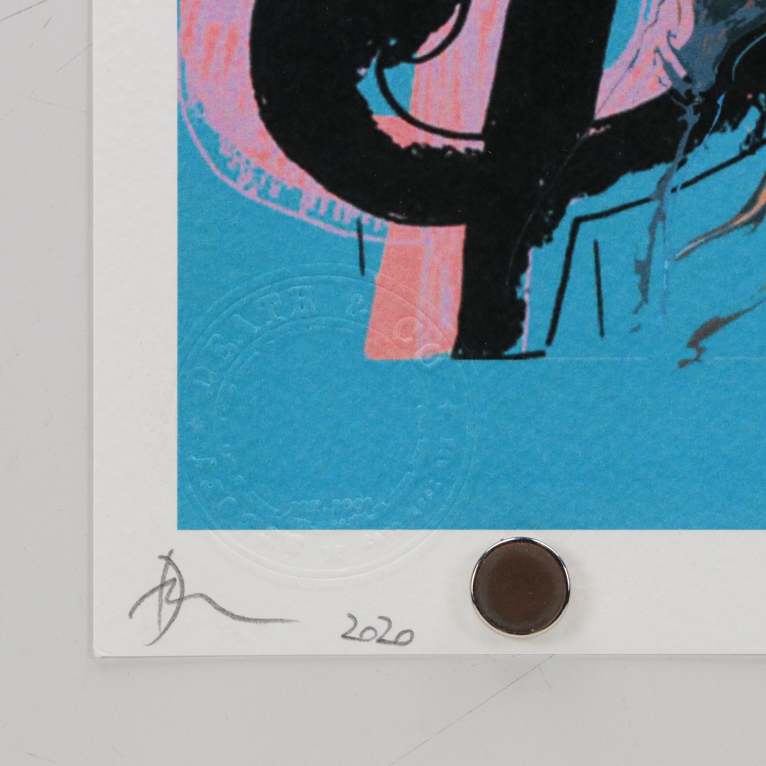 Death NYC Graphic Digital Print Featuring Superman, 21st Century