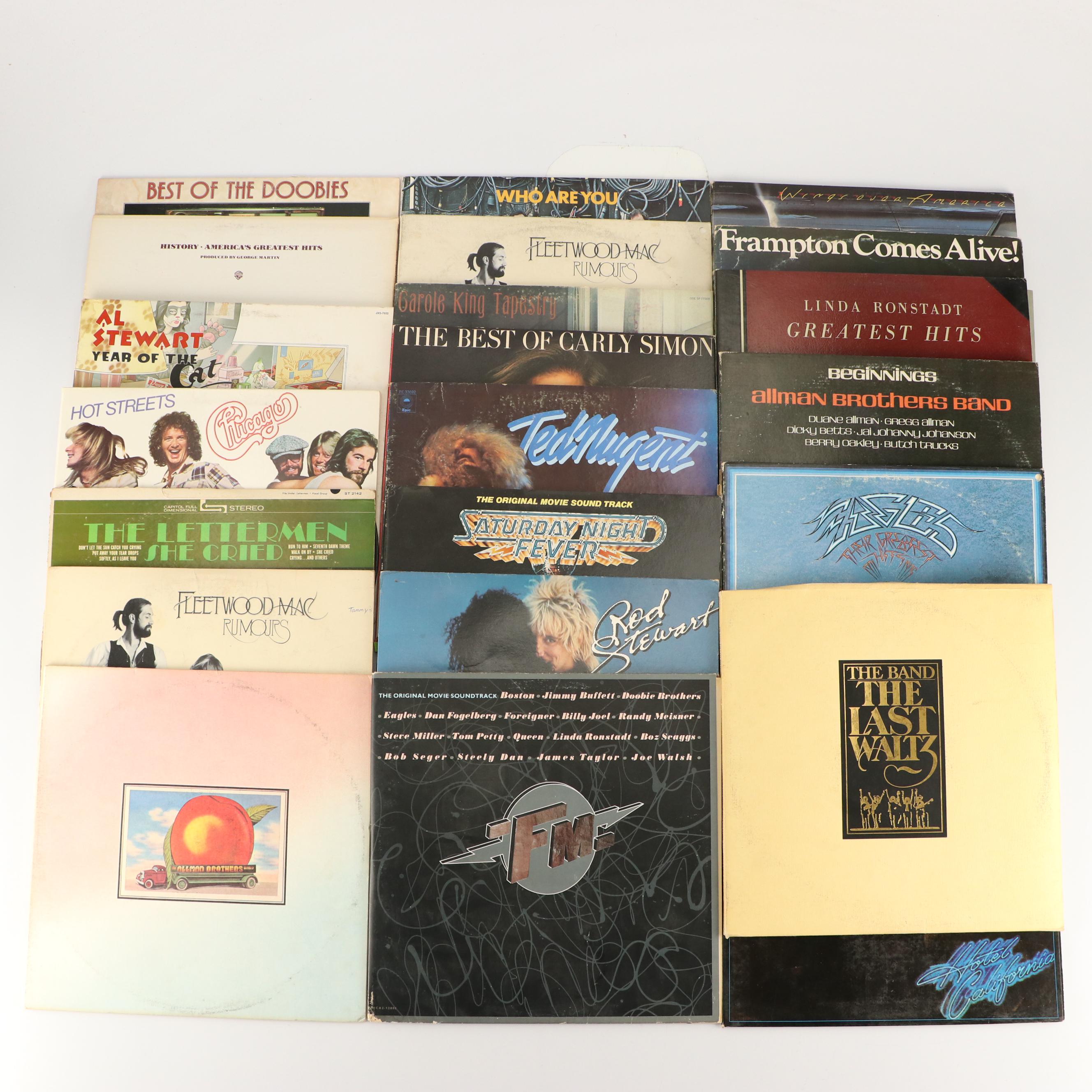Rod Stewart, Ted Nugent, Chicago and More Vinyl Record Albums
