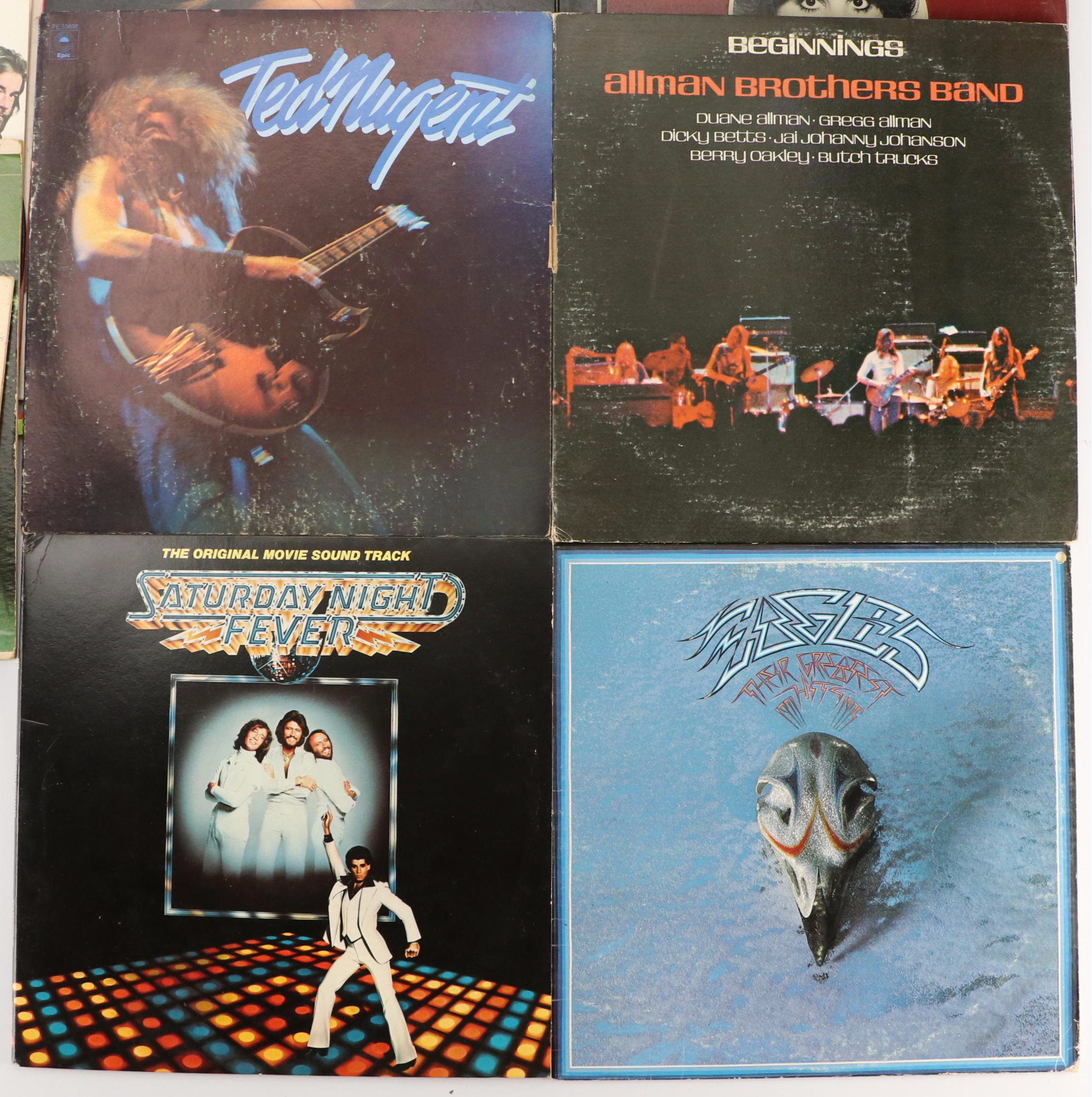 Rod Stewart, Ted Nugent, Chicago and More Vinyl Record Albums