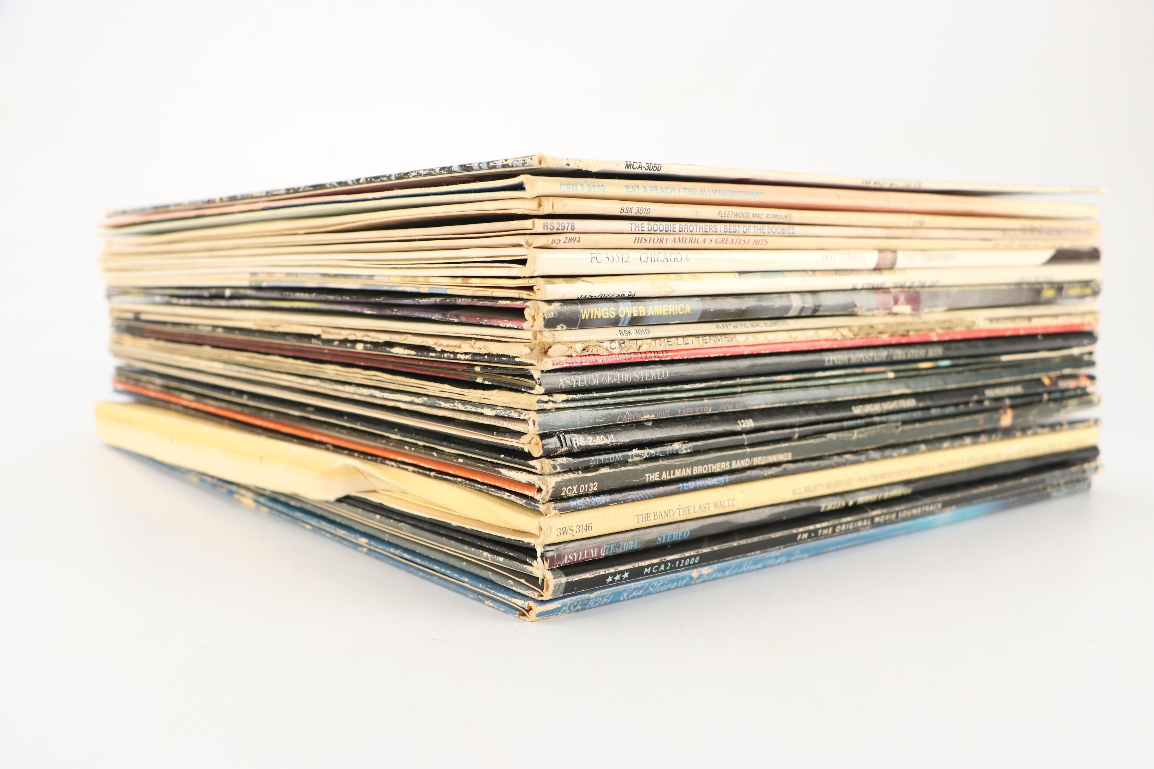 Rod Stewart, Ted Nugent, Chicago and More Vinyl Record Albums