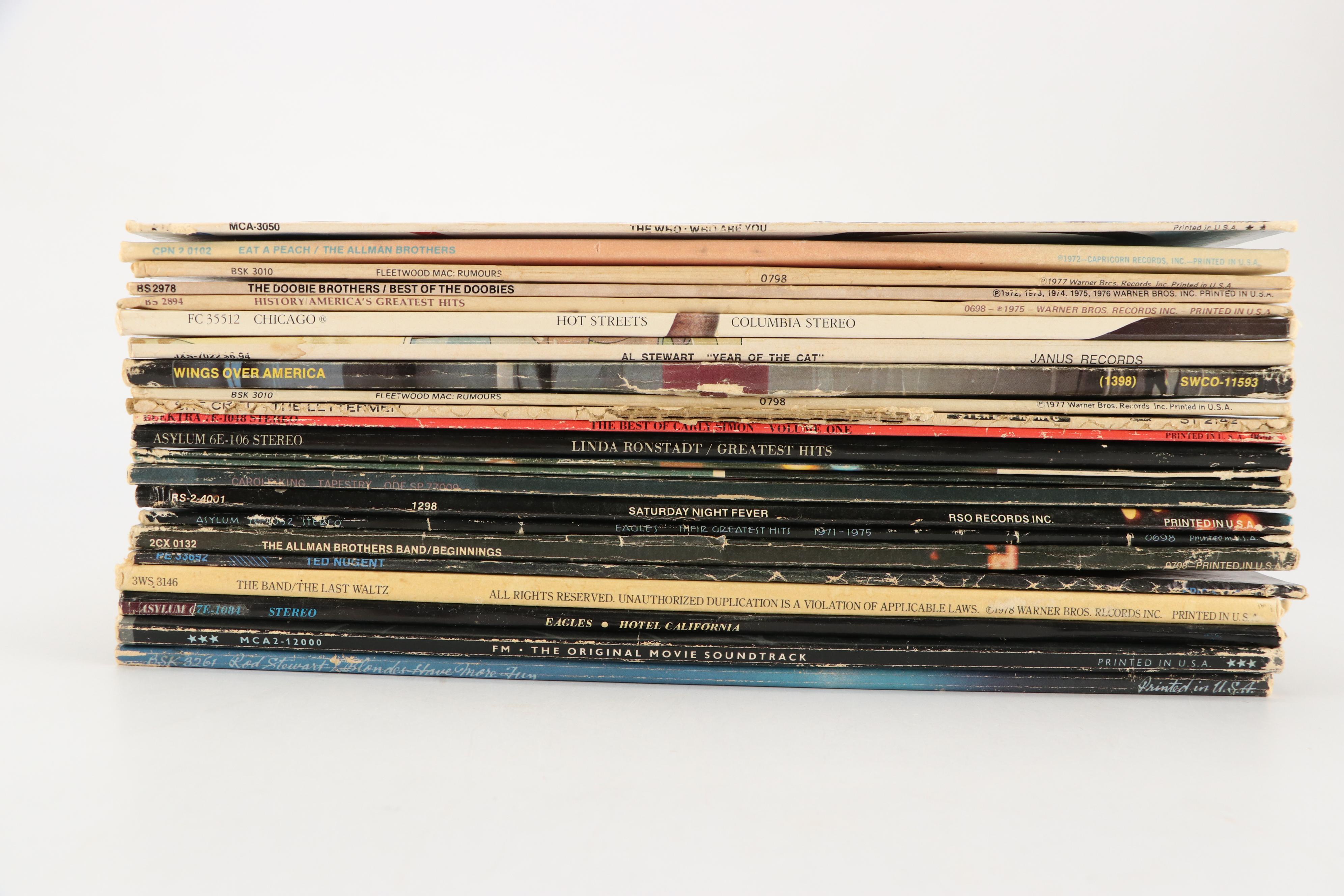 Rod Stewart, Ted Nugent, Chicago and More Vinyl Record Albums