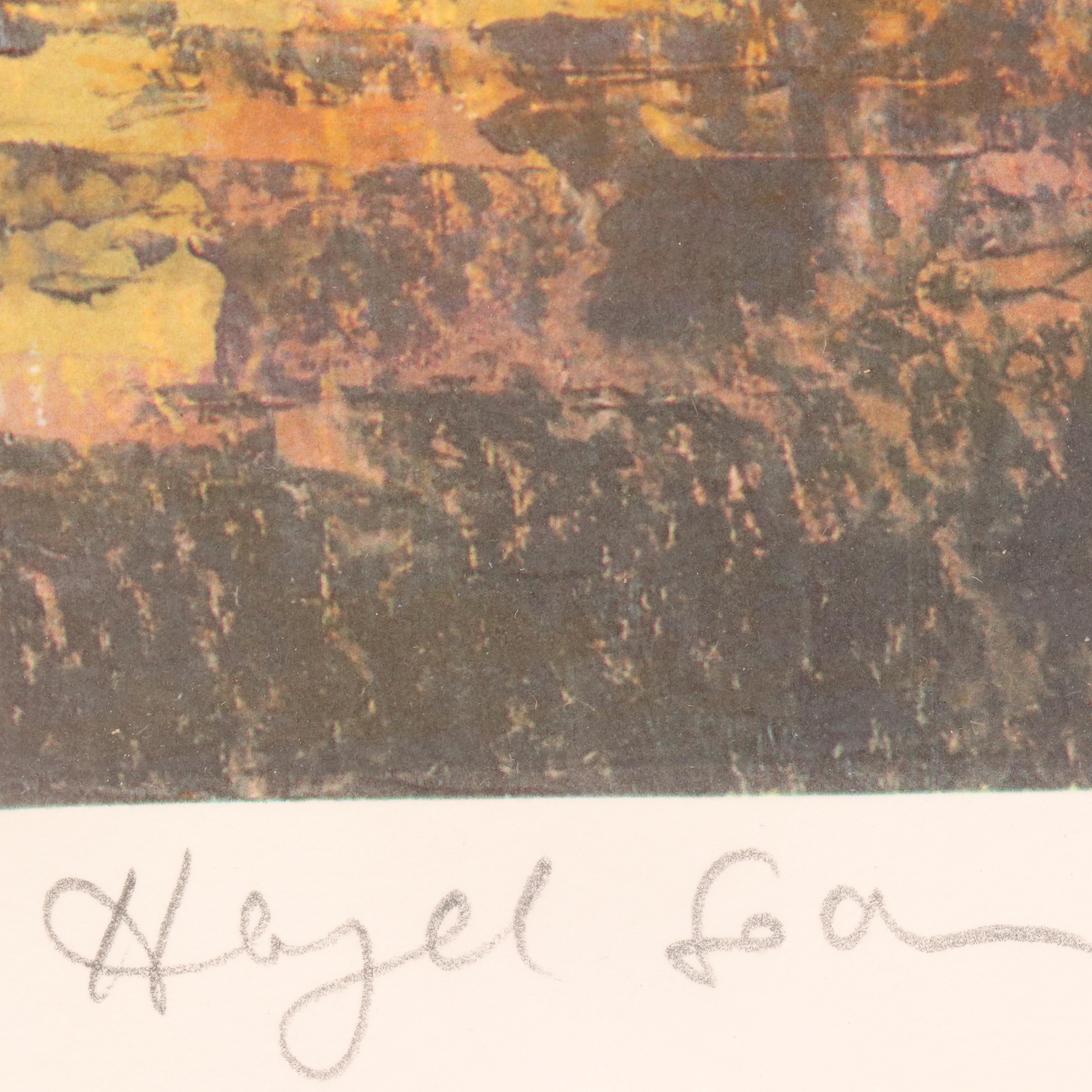 Hazel Soan Serigraph "Evening Colours," 2001