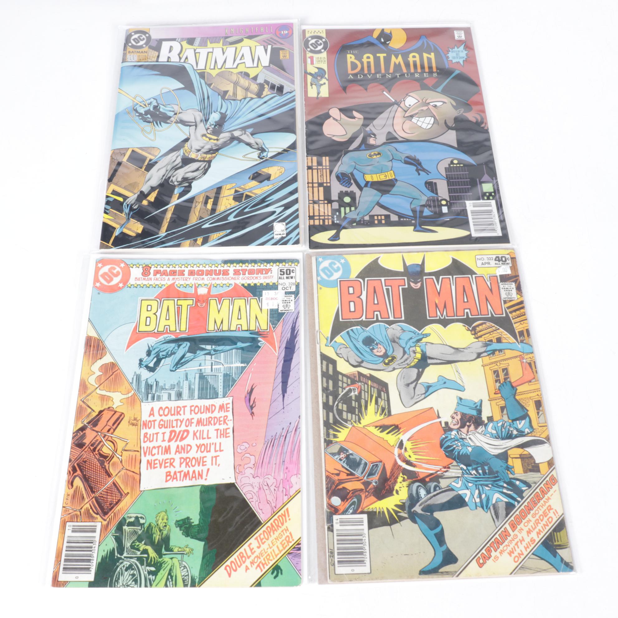 Bronze to Modern Era DC Comics Batman Comic Book Collections