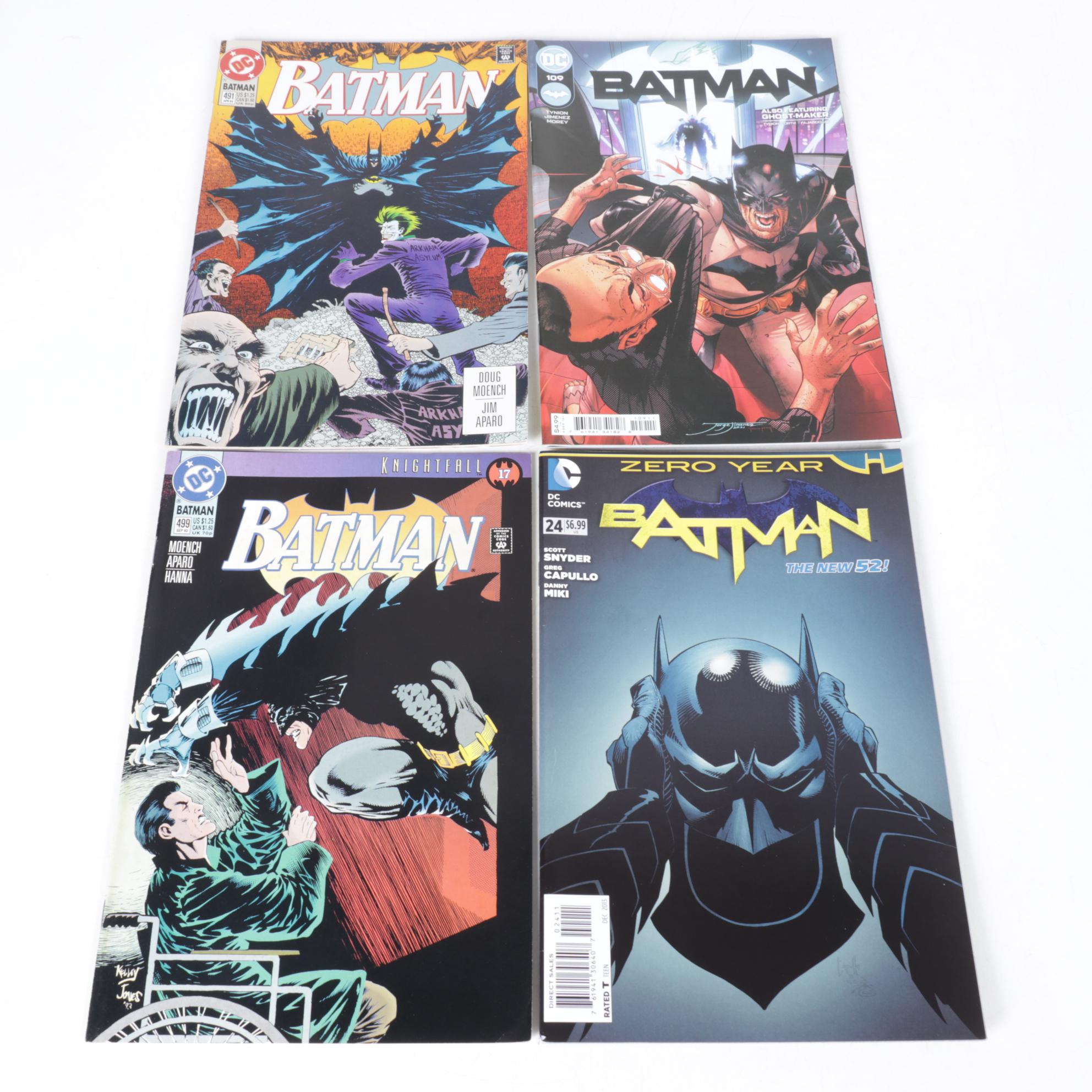 Bronze to Modern Era DC Comics Batman Comic Book Collections