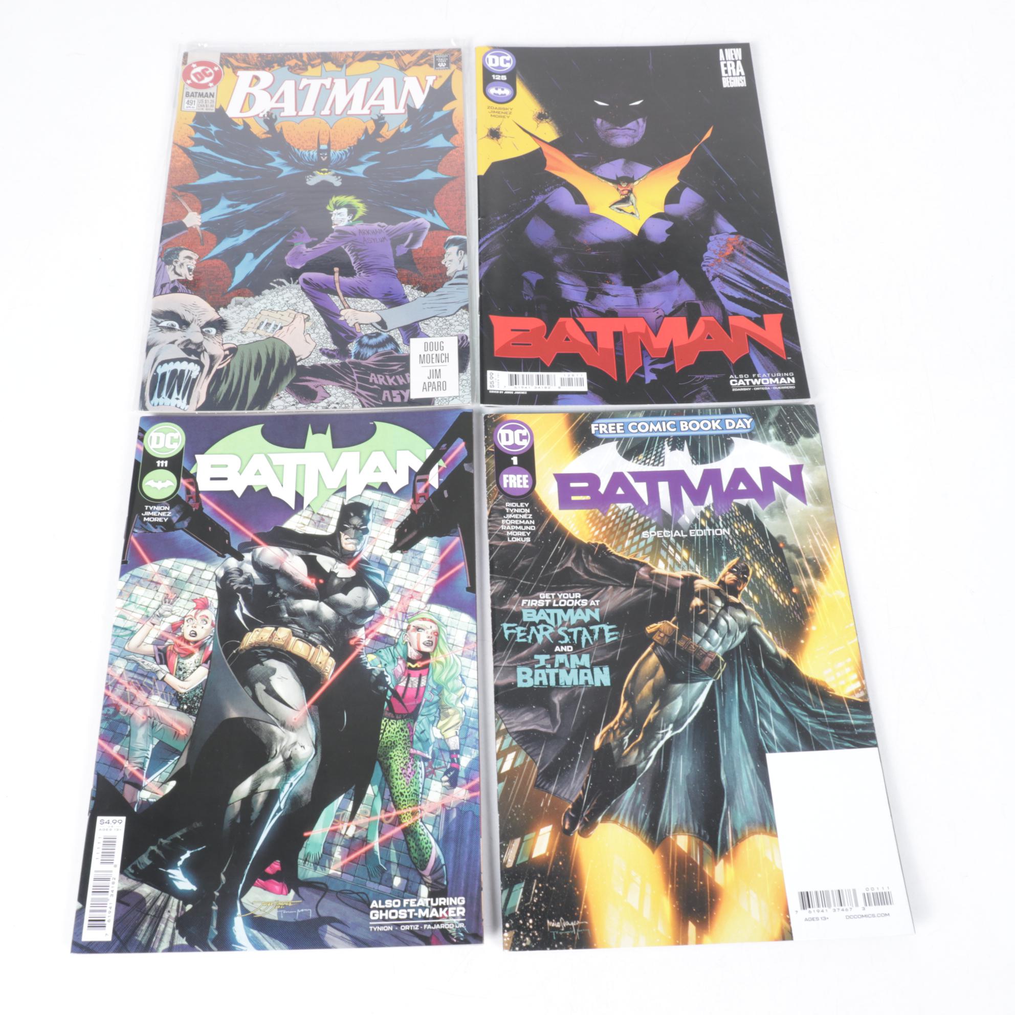 Bronze to Modern Era DC Comics Batman Comic Book Collections