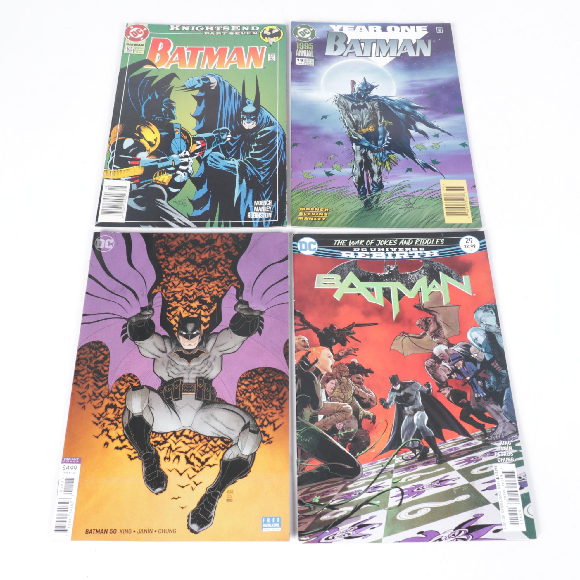 Bronze to Modern Era DC Comics Batman Comic Book Collections