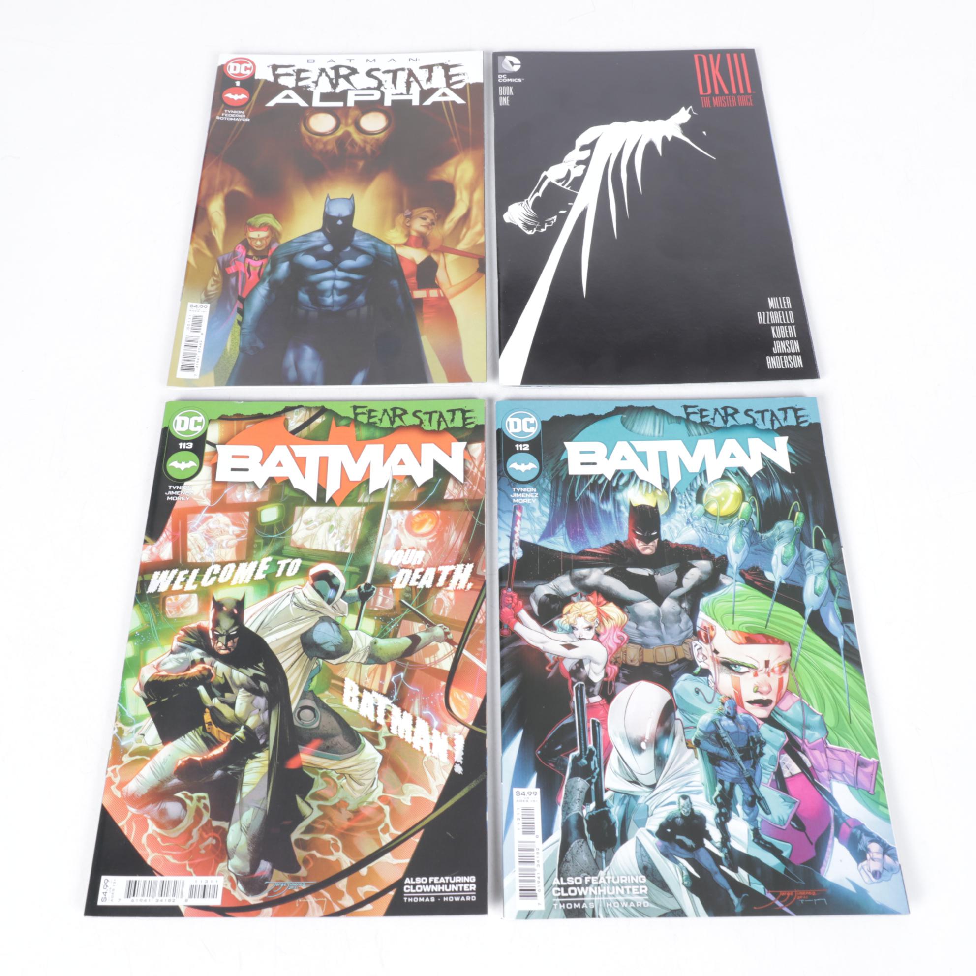 Bronze to Modern Era DC Comics Batman Comic Book Collections