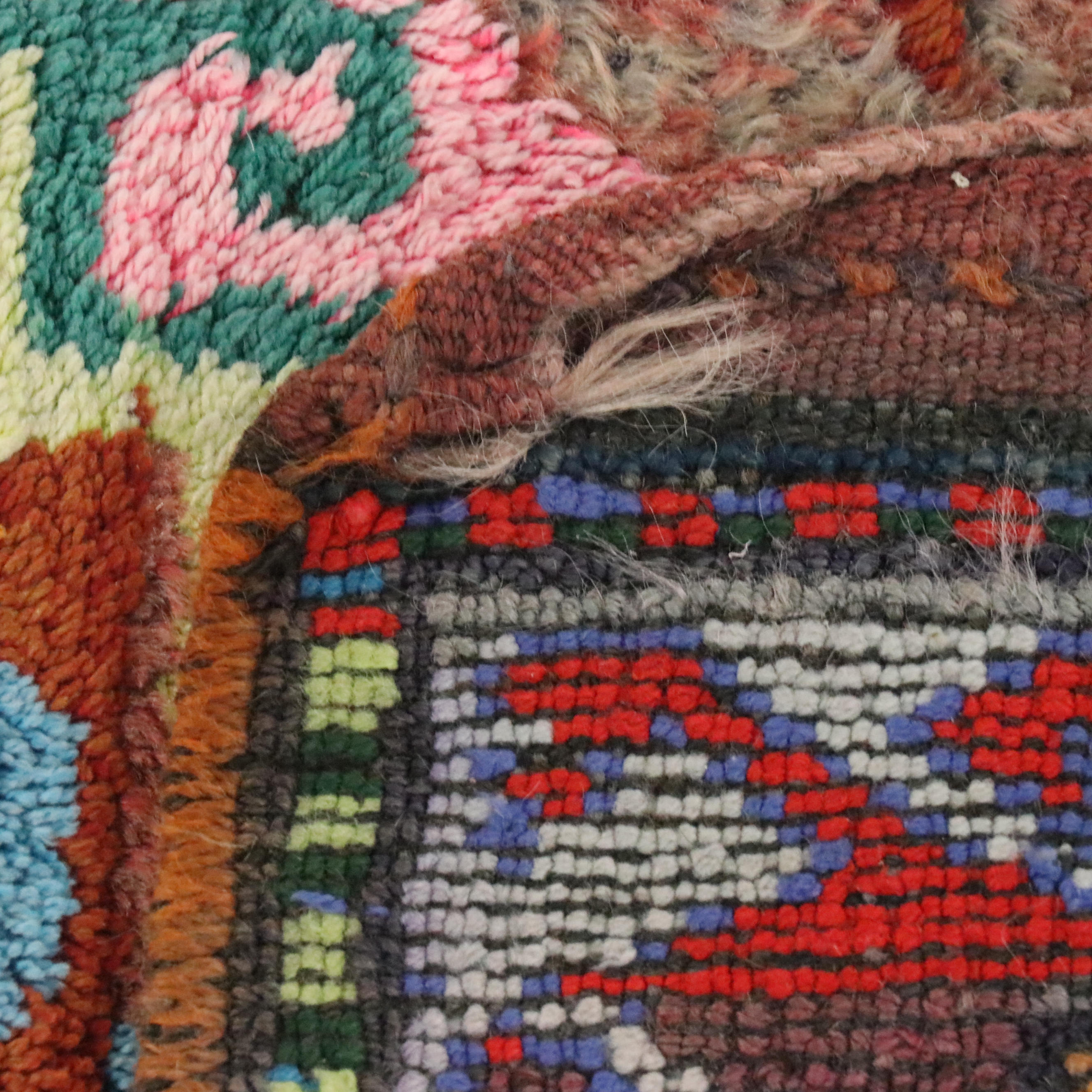 2'7 x 10'8 Hand-Knotted Moroccan Berber Carpet Runner