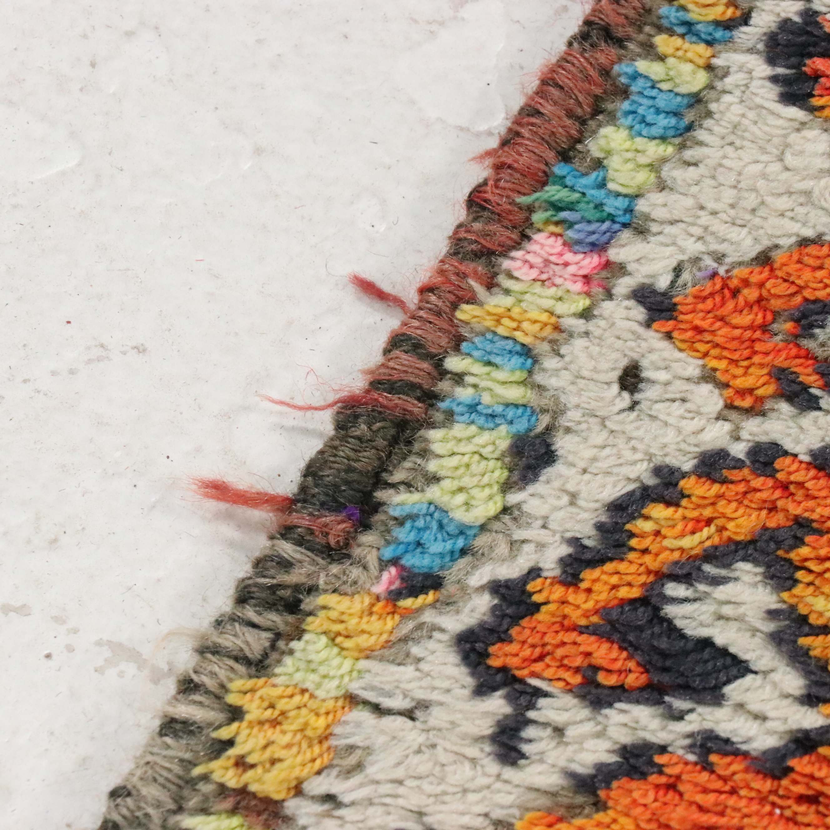 2'7 x 10'8 Hand-Knotted Moroccan Berber Carpet Runner