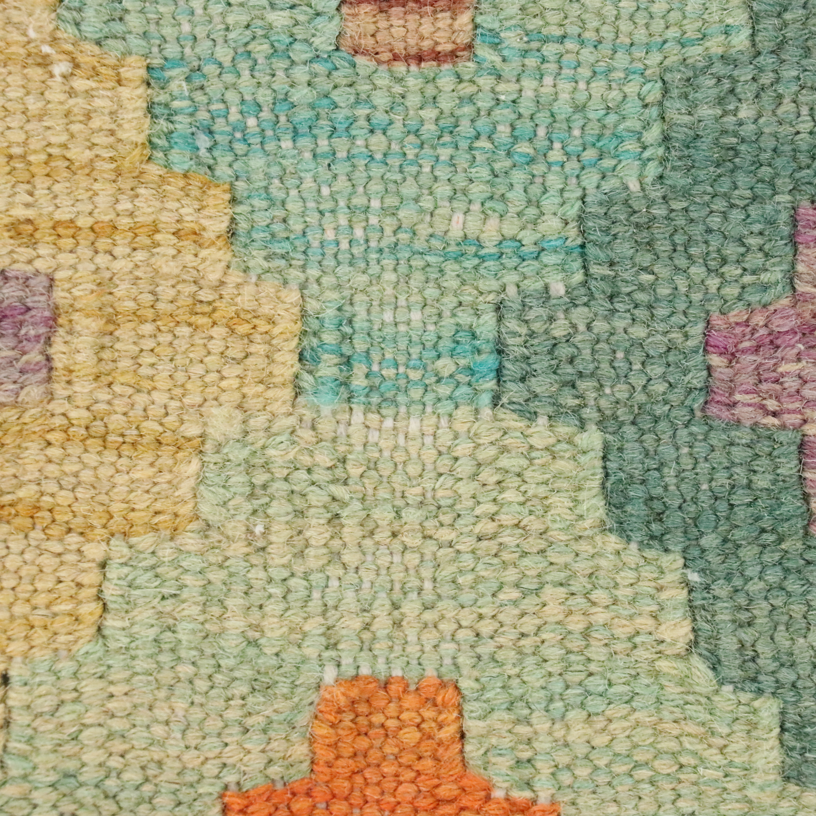 6'8 x 9'10 Handwoven Pakistani Kilim Area Rug